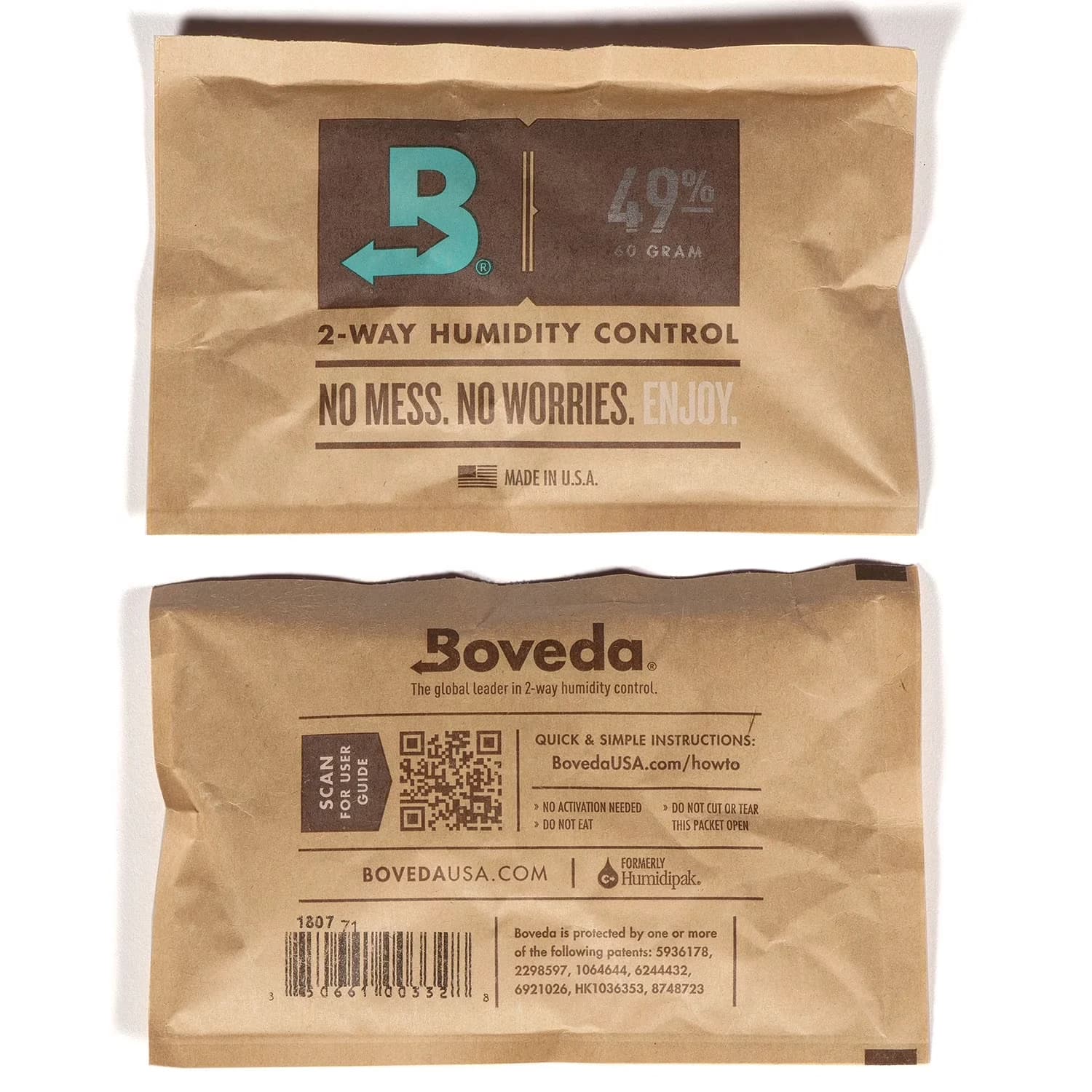 Versatile Humidifier with Lightweight, Easy Installation - Boveda Brown Model EC6F84