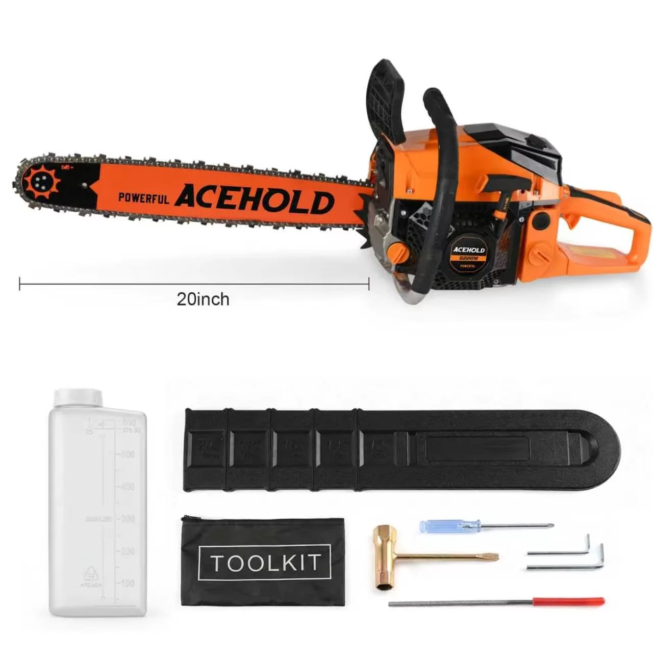 Durable Chainsaw with Anti-Vibration, 12000转速/每秒, 6220 CS 20-inch - Premium Collection Model 899D73