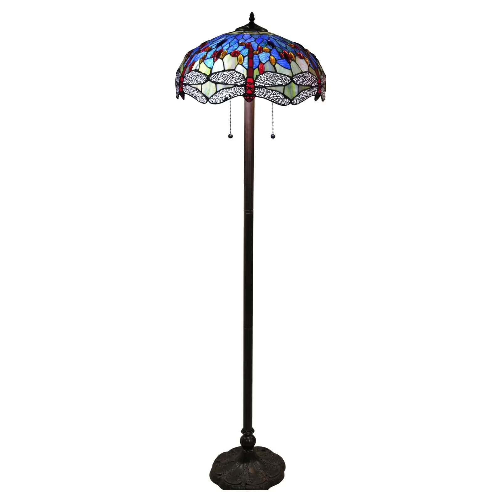 Versatile Floor Lamp with Incandescent, Traditional, Bronze metal finish - Metal Bronze Model AA62FA