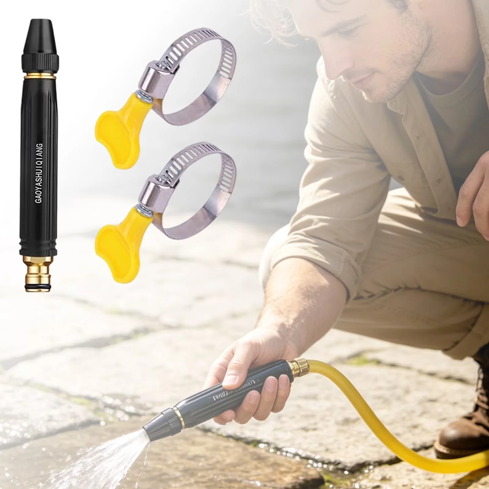 Efficient Pressure Washer with Handmade, a Must-Have, Booster Nozzle - Plastic Model 29A1BA