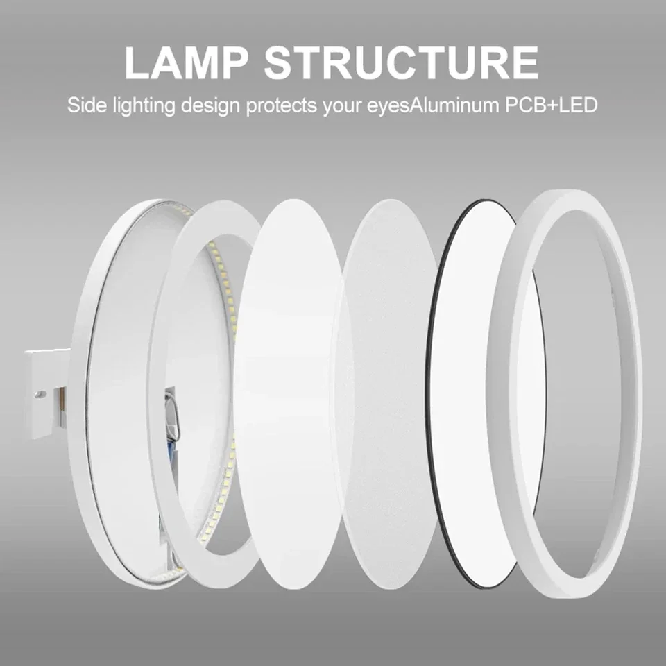 Led Lighting Professional with LED, 24W, Useful for both indoor and outdoor use. - Model EA25A9