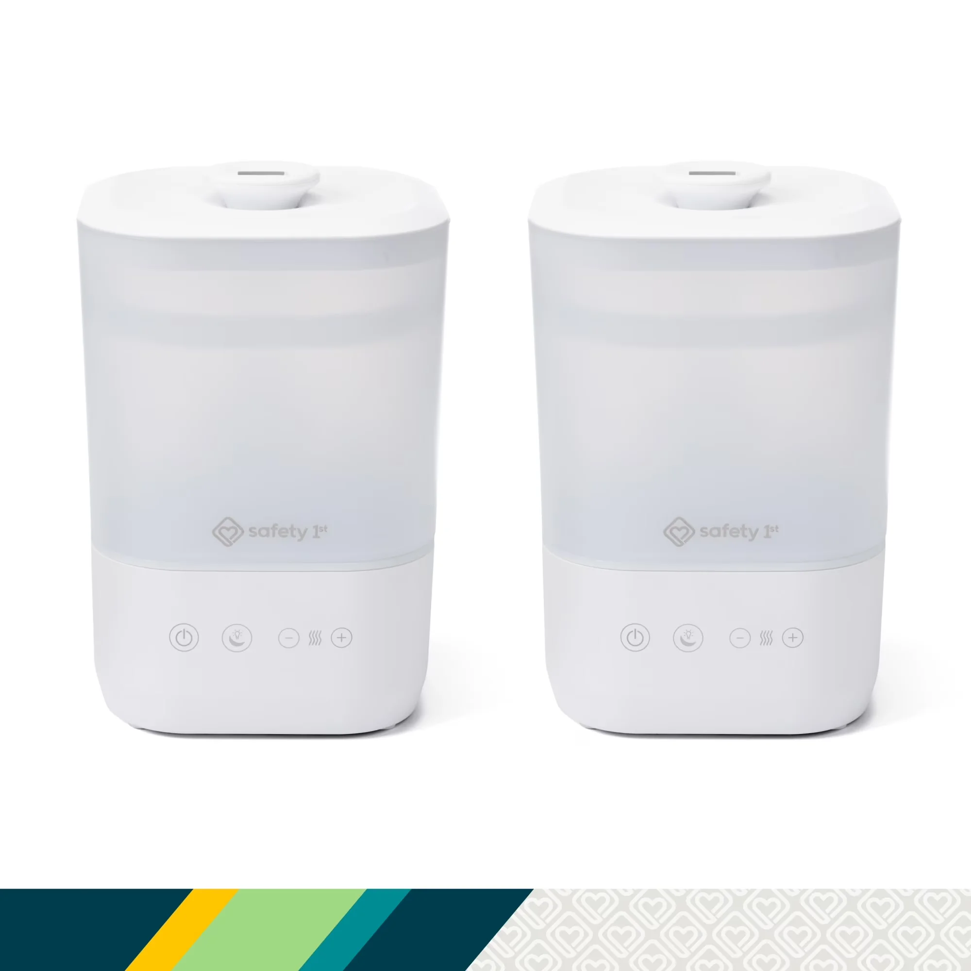 Humidifier Compact with Adjustable Humidistat, Empty Tank Indicator - White Model 953E34