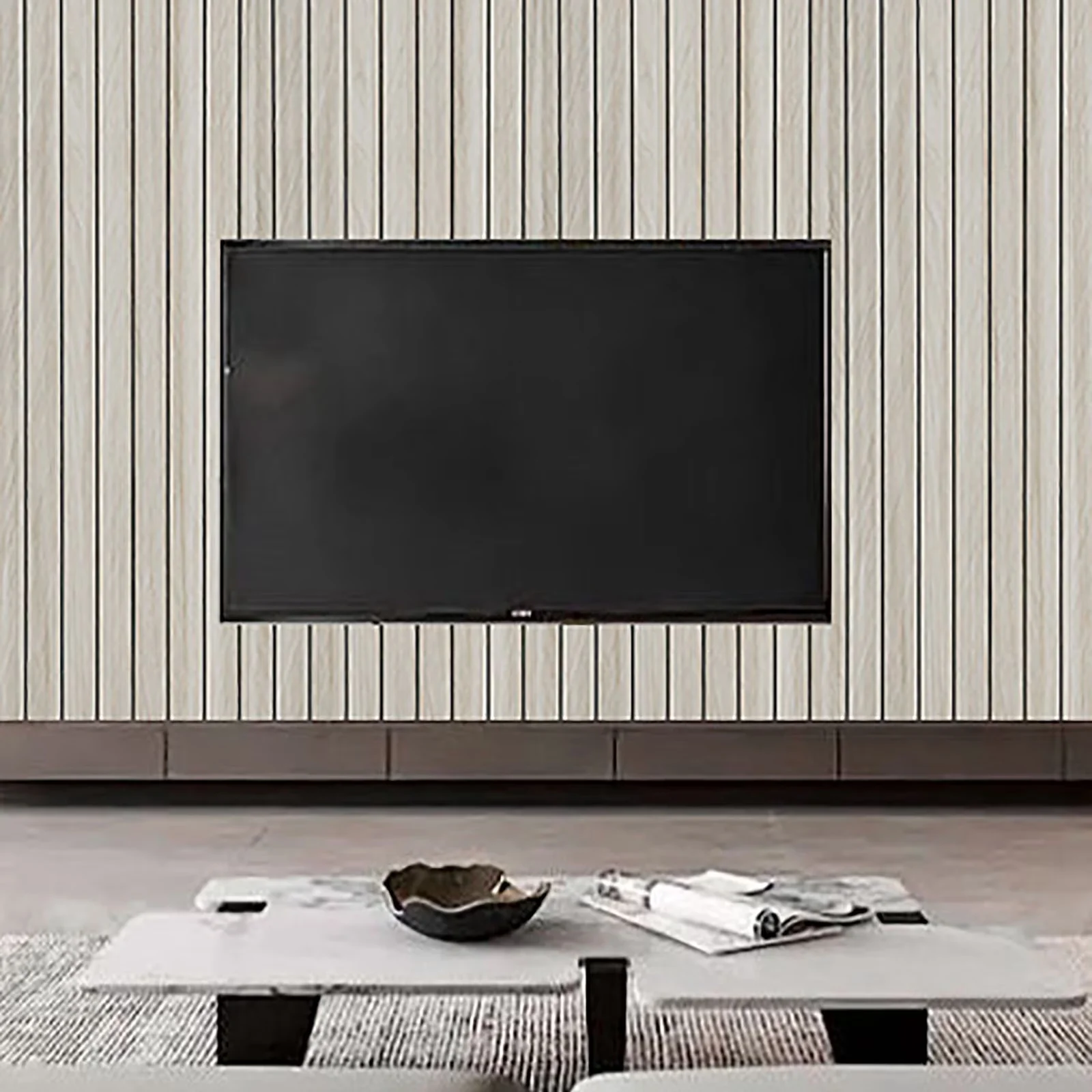 Reliable Wallpaper with Easy To Clean, Removable, Durable - Pvc, Vinyl 15.75 x 118.11 Model 5DEA94