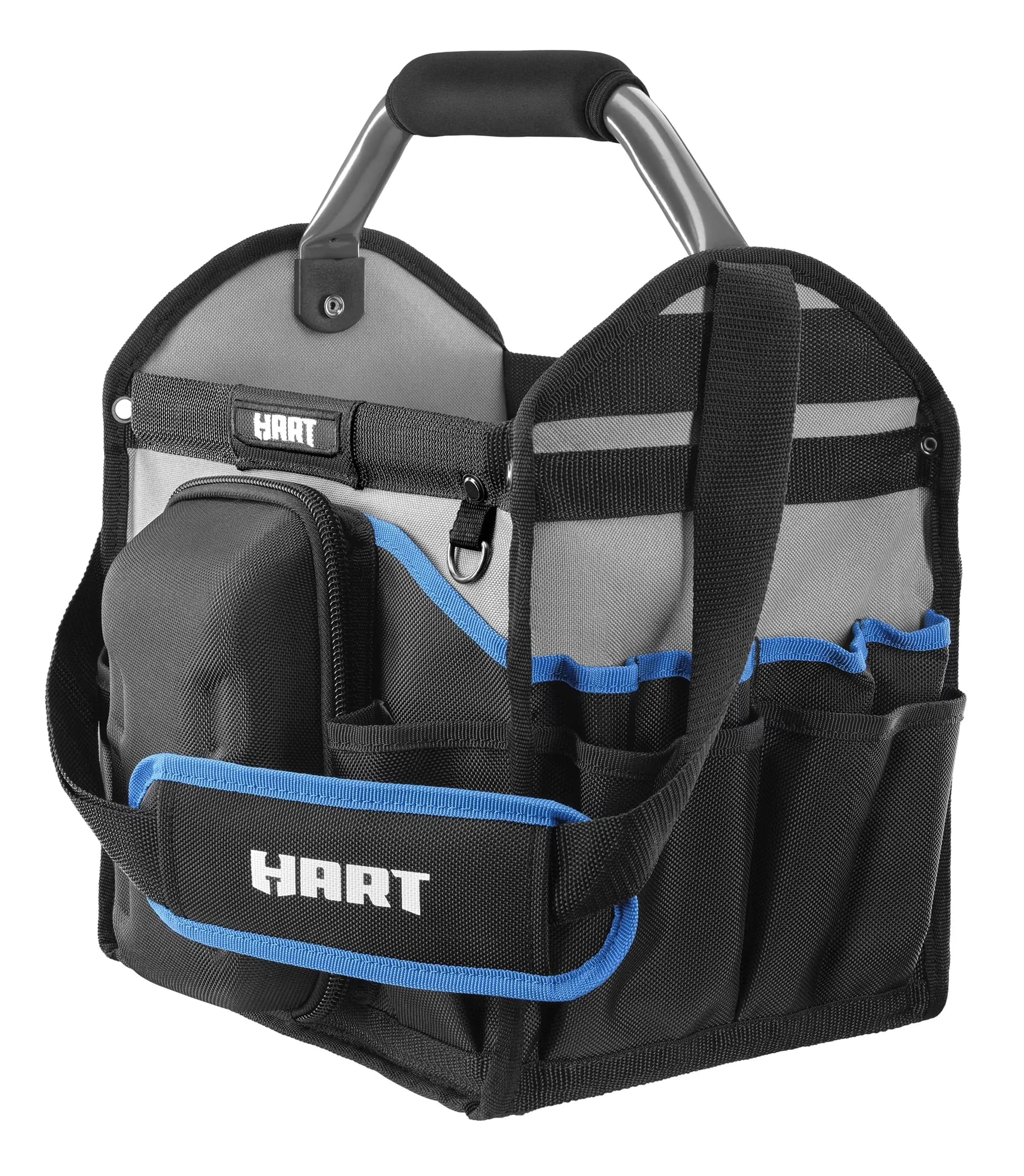 Toolstorage Innovative with Shoulder Strap, 12-inch Tool Tote, (16) Exterior Pockets - Black 12-" Model 927343