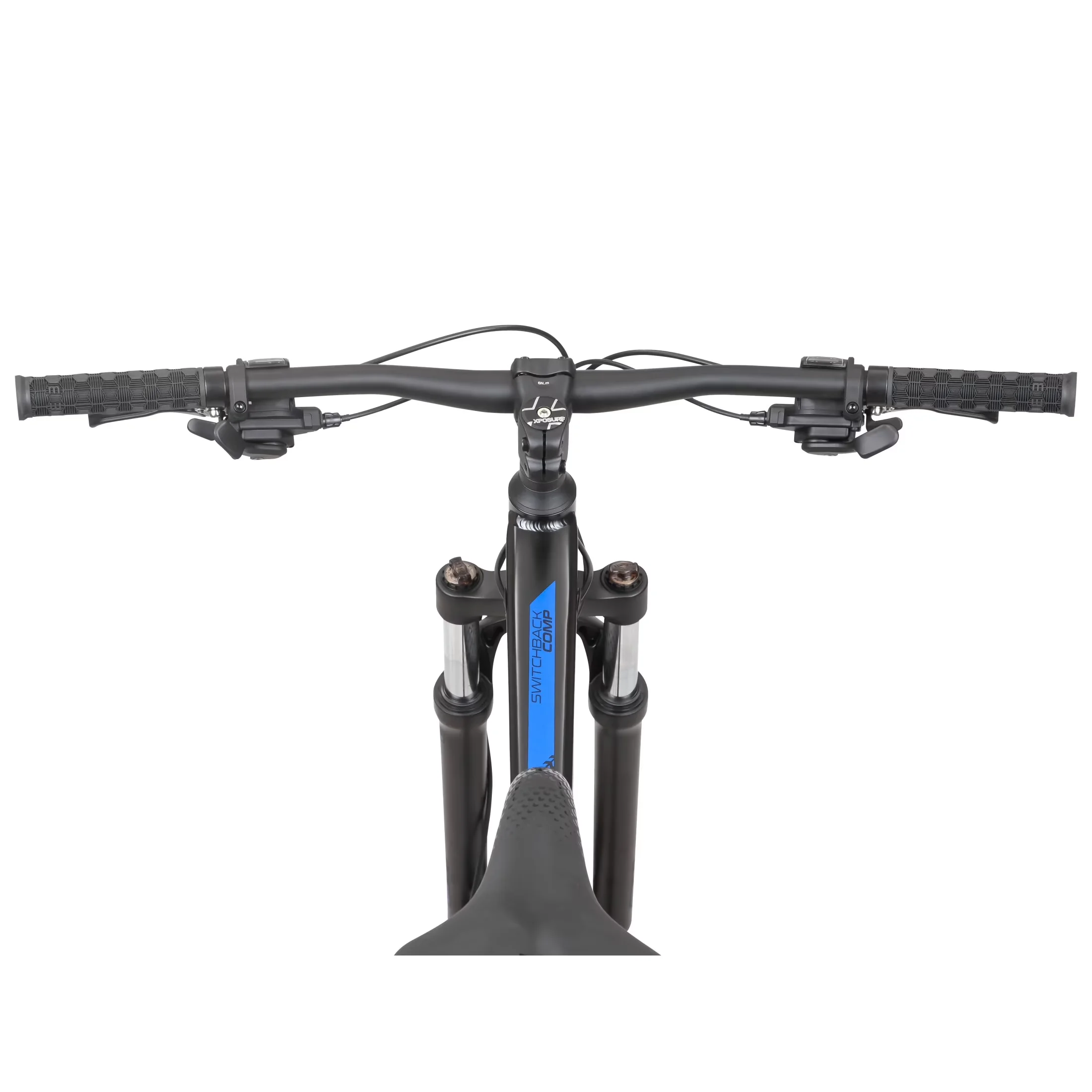Sleek Mountain Bike with Adjustable Seat Height, Medium Frame, Switchback Comp - Black Model B0C3DD