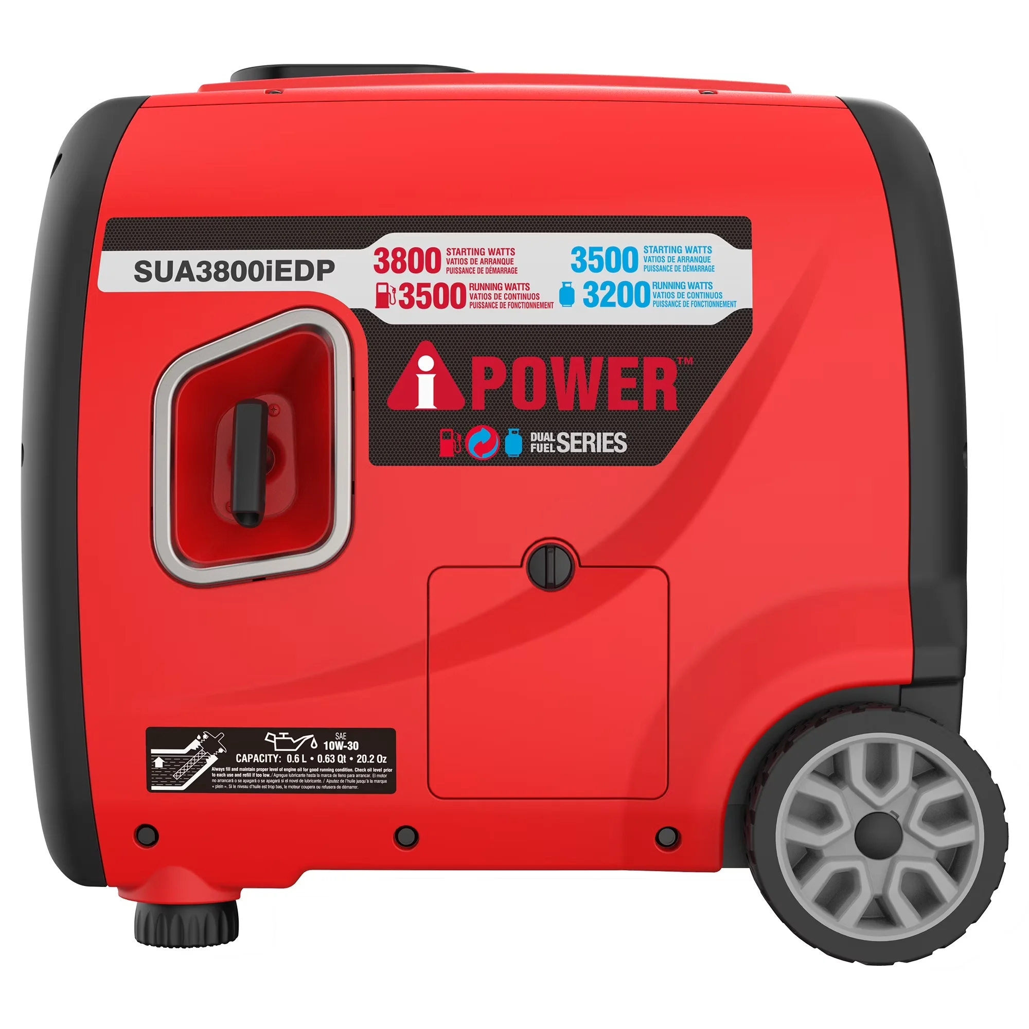 Generator Quality with Built-In Fuel Gauge, Automatic Voltage Regulation, Auto-Idle Control - Model 457D3B