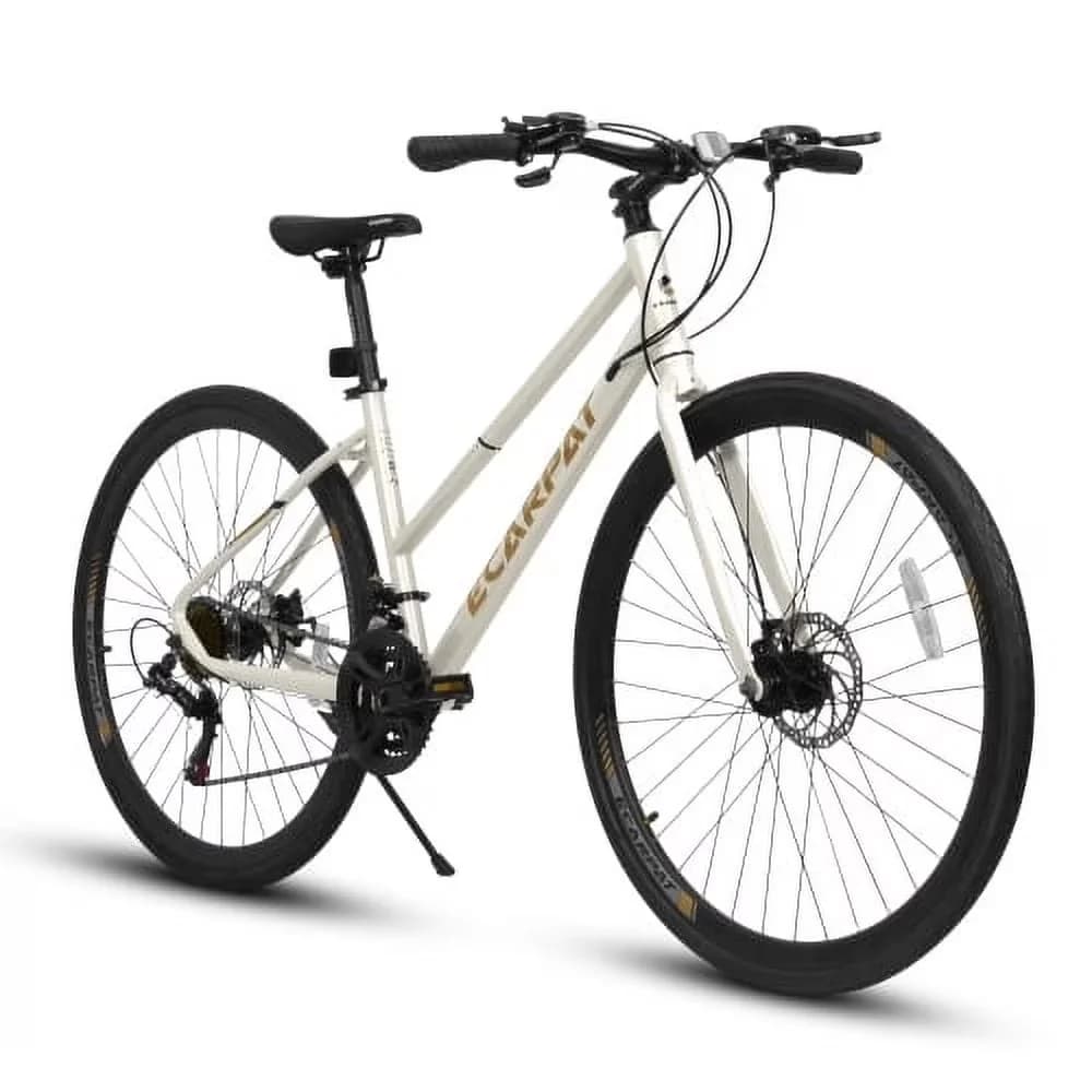 Road Bike Sleek with Lightweight, 700C Hybrid, Have a good day! - Off-White for Outdoor Model 55A082