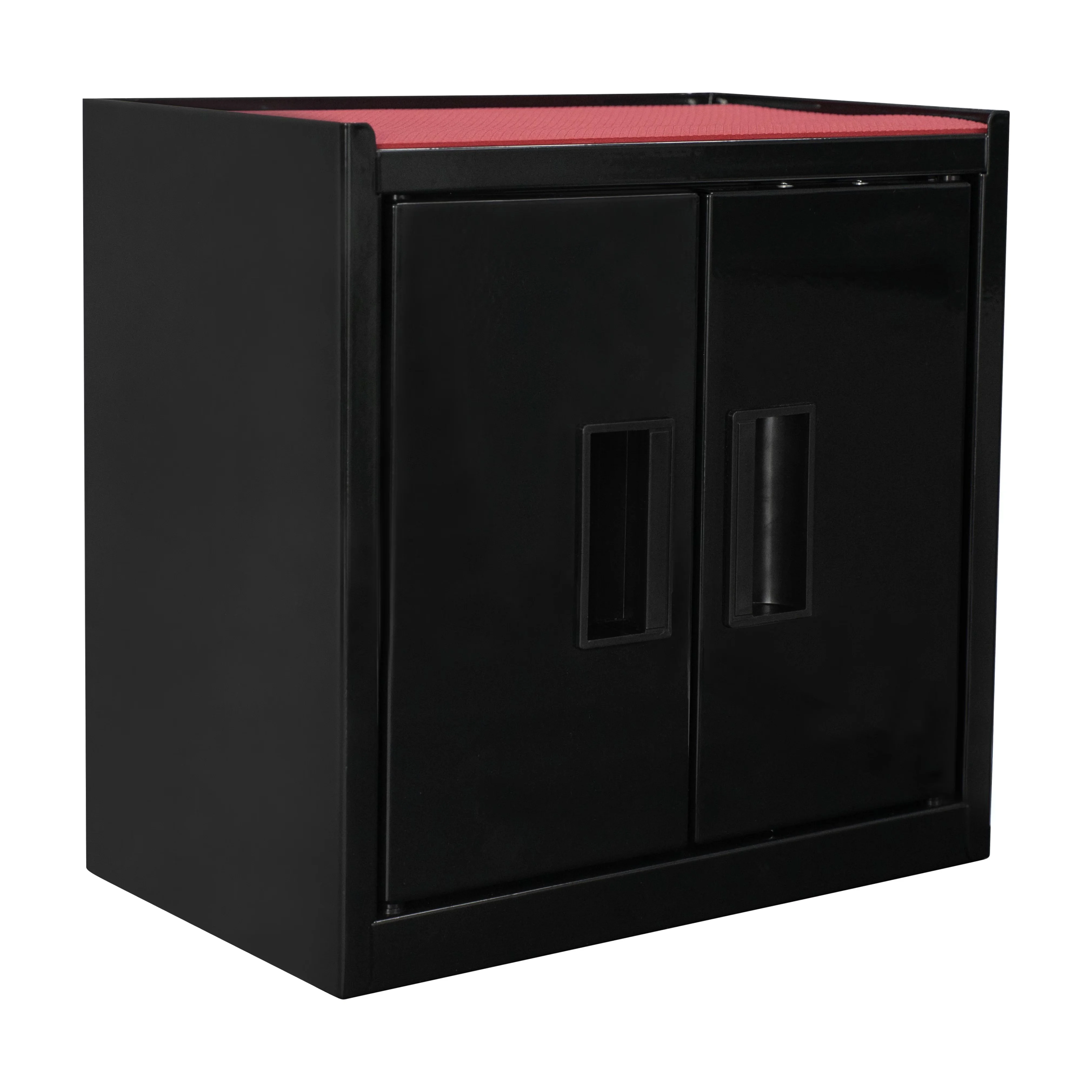 Compact Toolstorage with Storage, Tool Organizer, Non-Slip Base - Steel Black Model F229F7