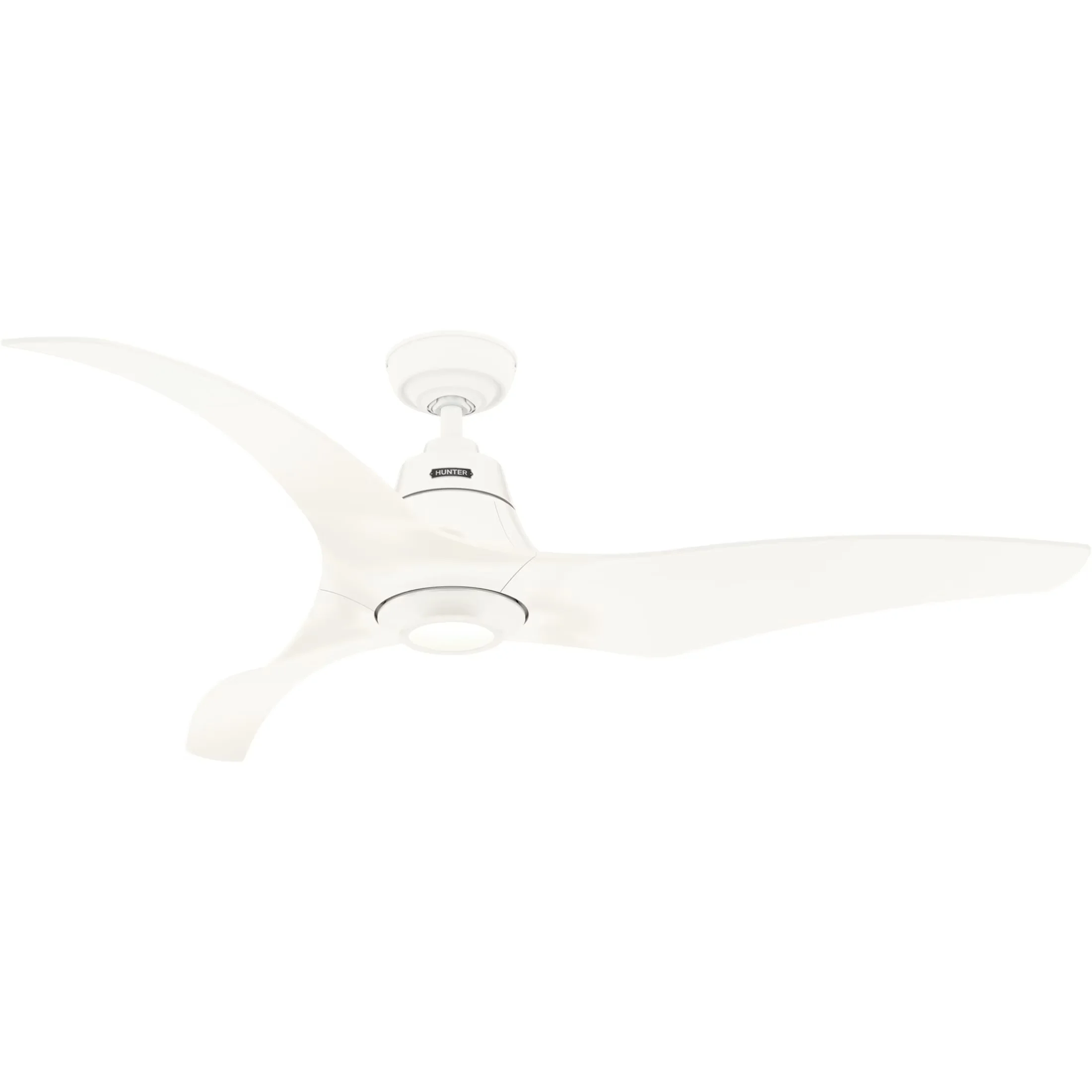 Essential Ceiling Fan with LED, Transitional, Dimmable - White 60 - Built to Last Model 5C11D6