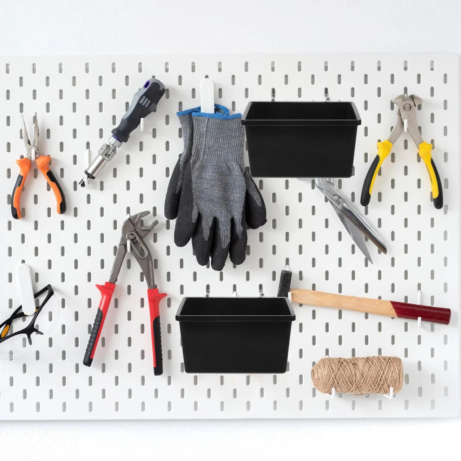 Toolstorage Versatile with Washable, High Bearing Capacity - Black Iron, Abs Model D1ABD1
