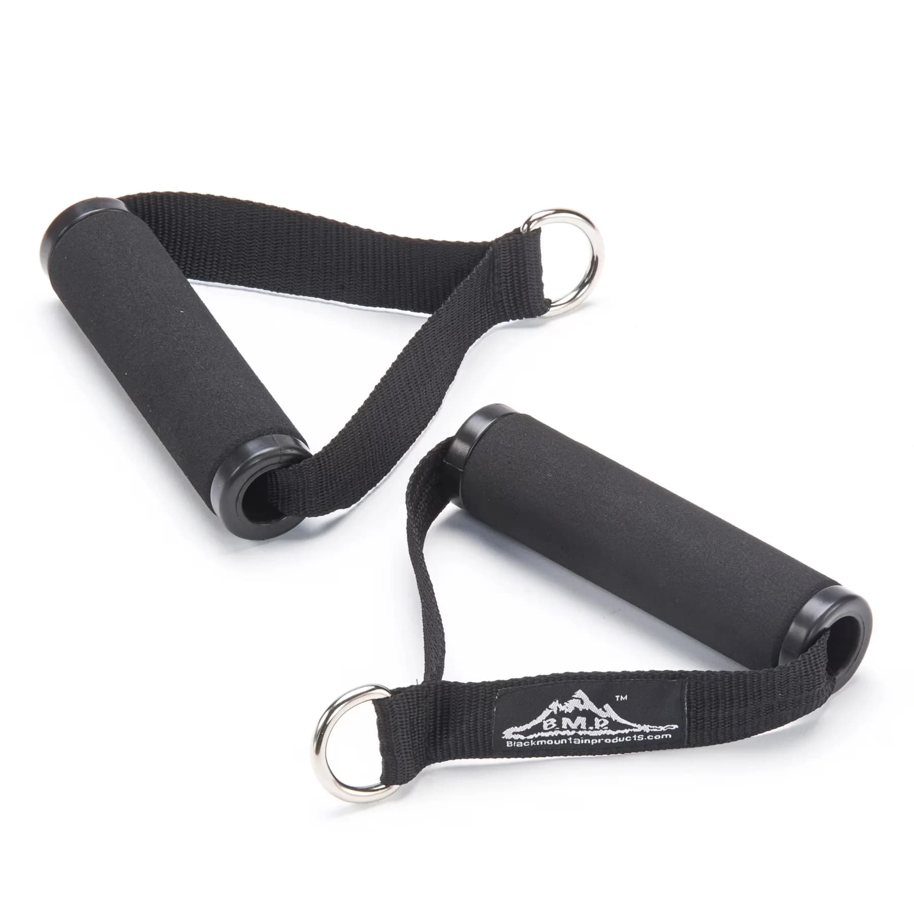 Home Gym Accessory Classic with Two Ankle Straps, Two Door Anchors, One Resistance Band Protective Sleeve - Black Rubber Model 136C4F