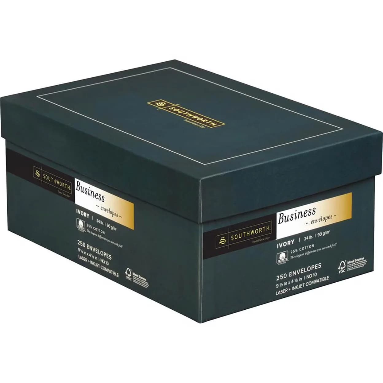 Modern Moving with Business- 4 1by8"W x 9 1by2" L- 24 lb, Acid-free and lignin-free, Ivory - Off-White Model E84D5F
