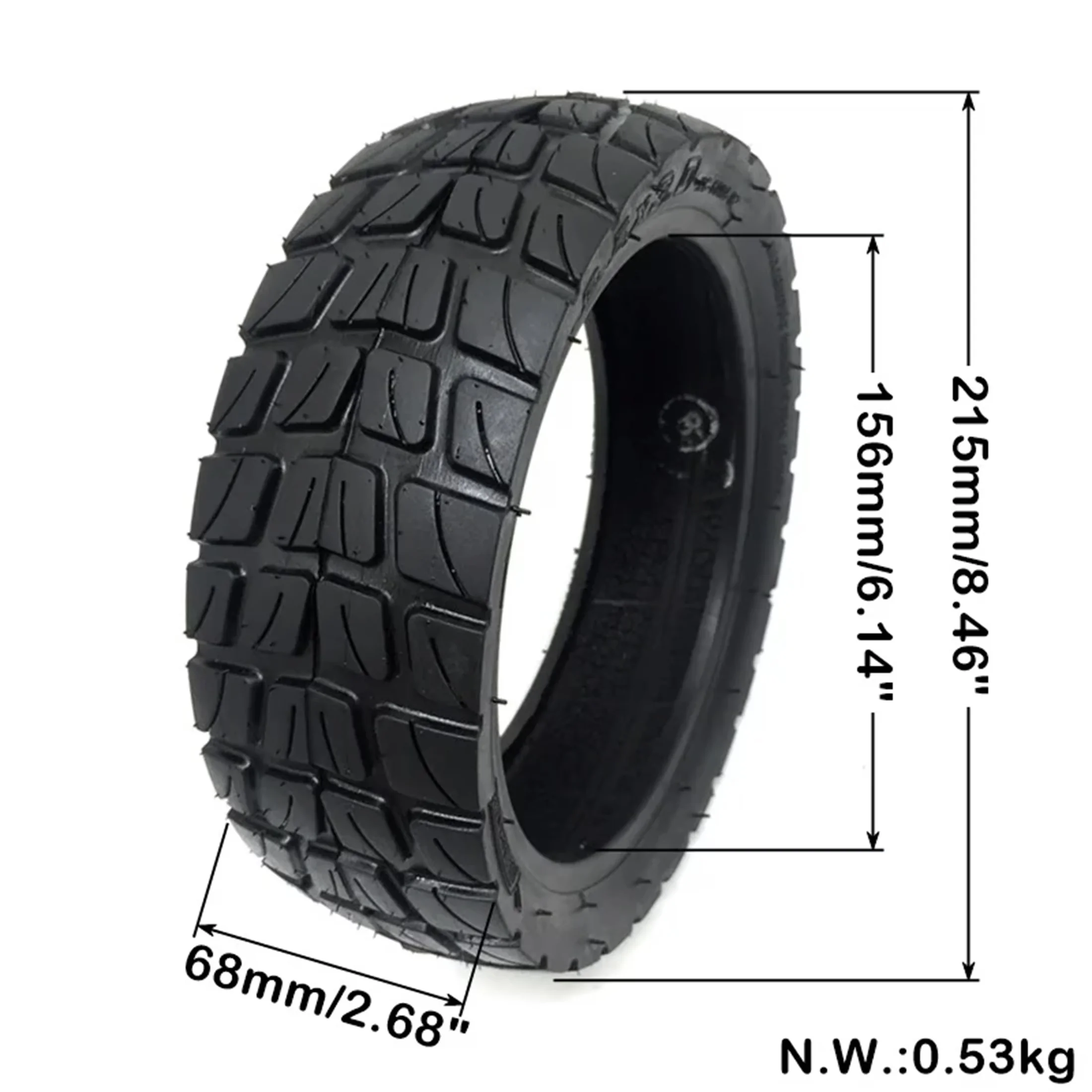 Motor Home And Rv Tire Sleek with Durable Construction, 8.5x3.0 8 1/2x2 Tube - Model C5454D
