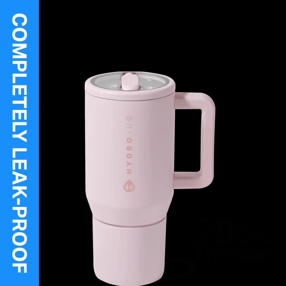 Water Filtration Modern with Pink Sand, Stainless Steel Insulated Tumbler, Traveler 20 oz Bottle - Stainless Steel, Food Grade... Model 6E4A7B