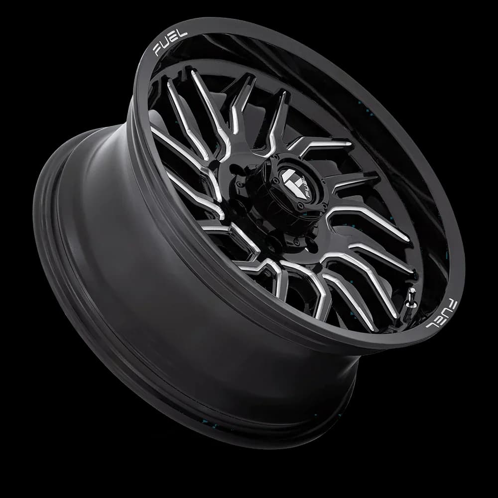 Wheels And Rim Durable with Wheel Finish: Gloss Black Milled, Wheel Part Number: D80720908450 - Cast Aluminum Black Model 031586