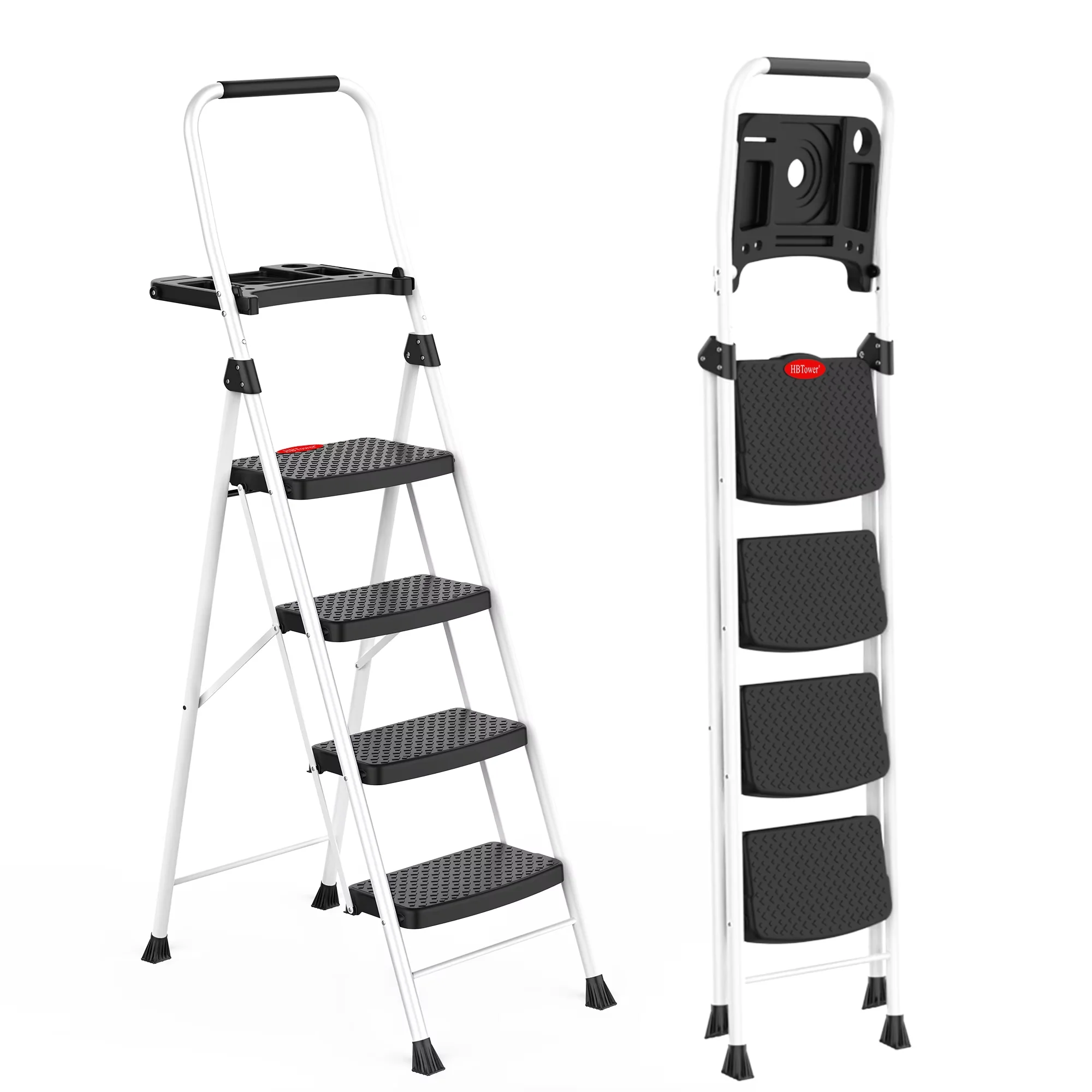 Essential Building Material with White, Tool Tray - White Alloy Steel, Metal, Rubber Model 8EF44B
