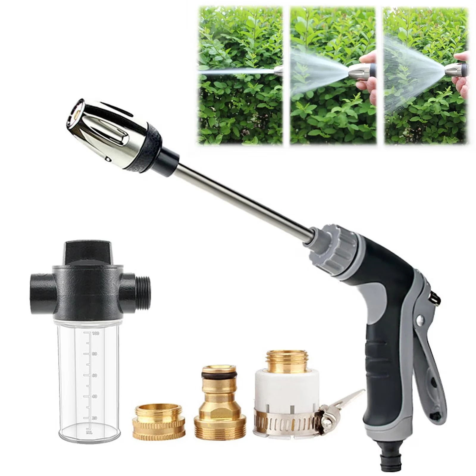 Pressure Washer Quality with Recyclable, Hose Hawk Pro, Powerful Cleaning - Plastic Model 32EBFE