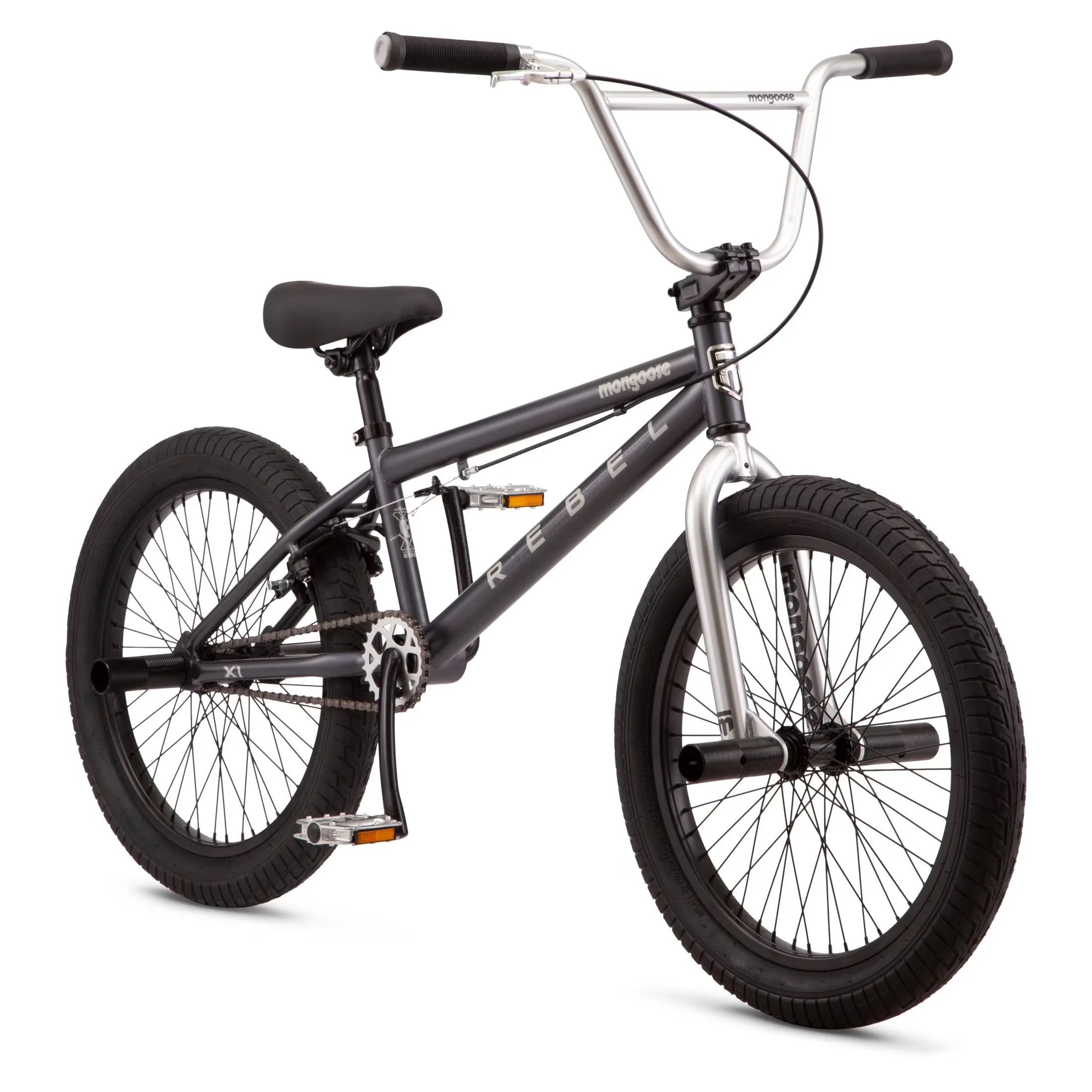 Essential Kids Bike with Adjustable Seat Height, Ages 7-14 Years - Gray Model 17803D