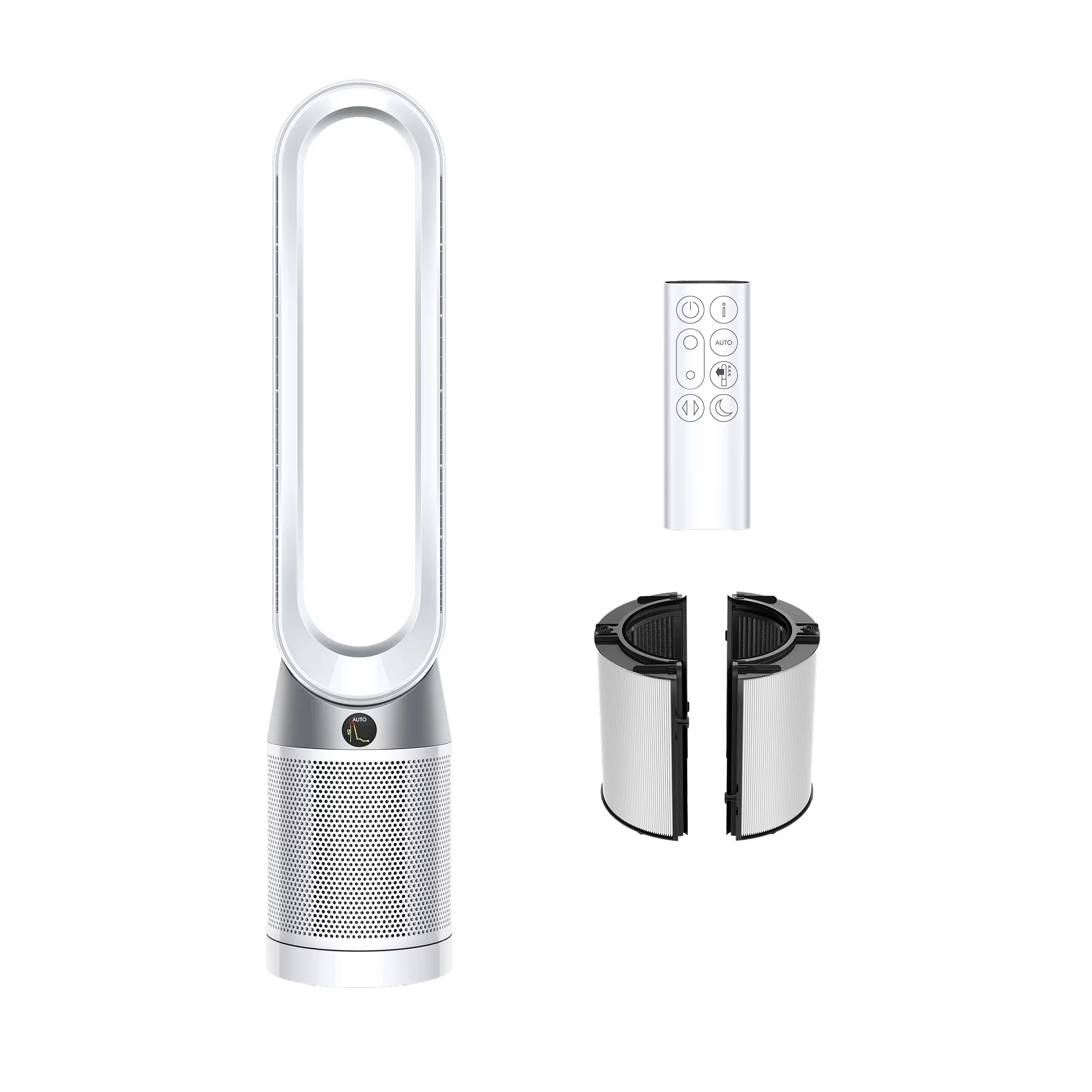 Professional Fans In Cooling with Smart Technology Capable, Automatic Shut-Off, Variable Speed - Silver Model 833715