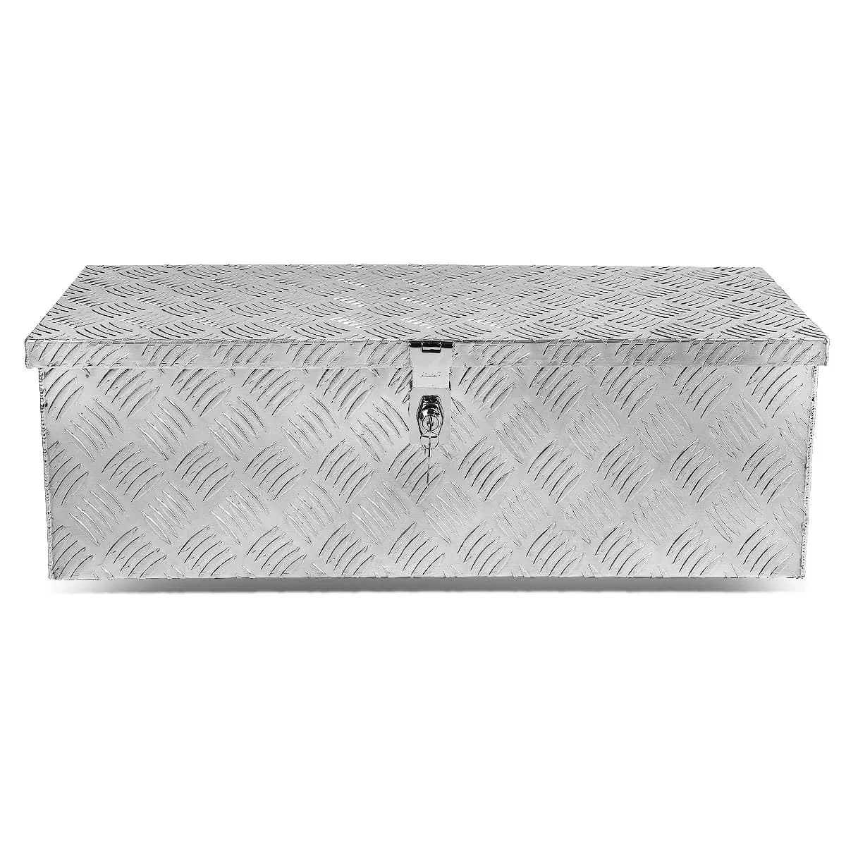 Quality Toolstorage with Lockable - Aluminum Silver for Daily Use Model 6FD982