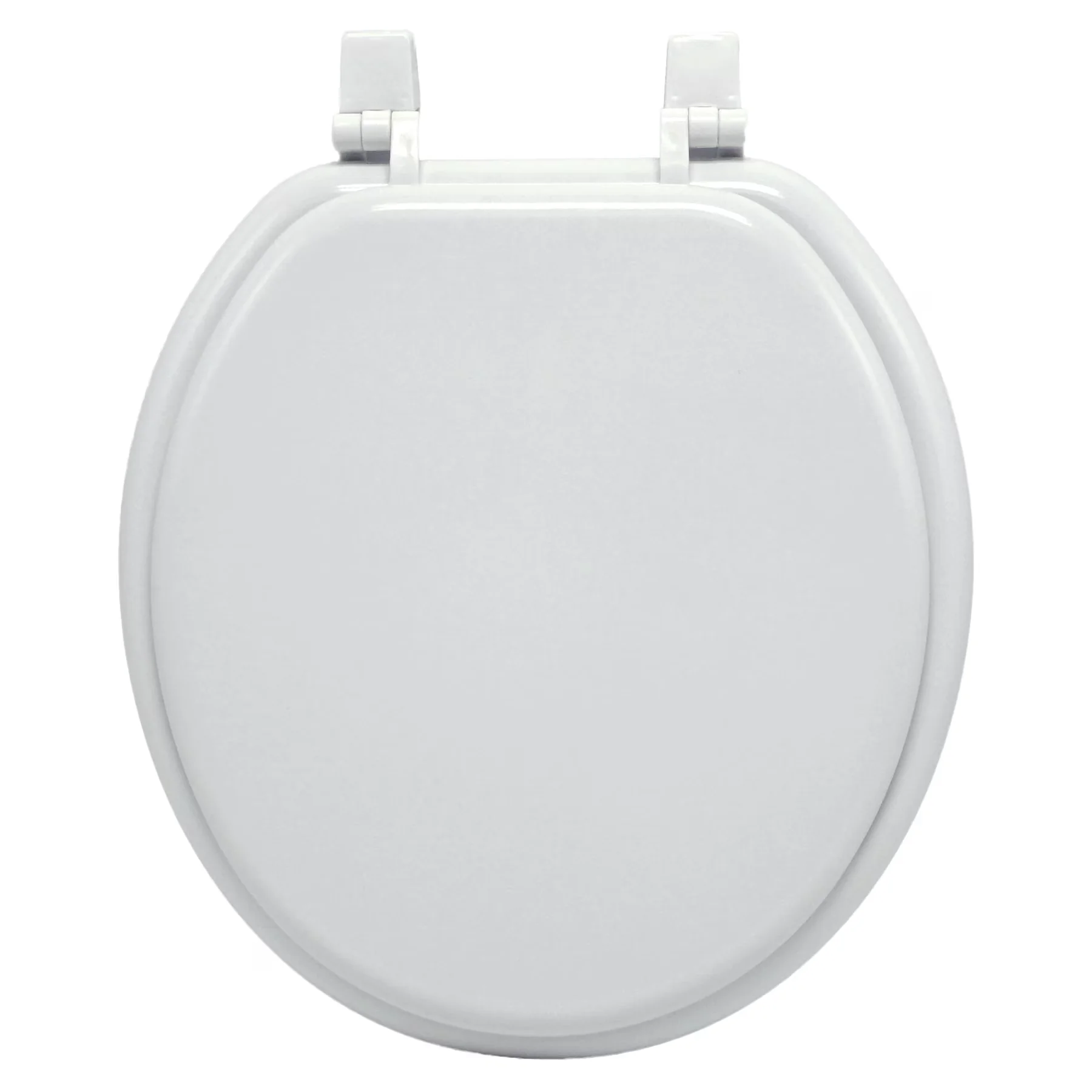 Toilet Seats And Lid Reliable with Molded Wood Seat, White, Single Seat - White Molded Wood Model BDF59A