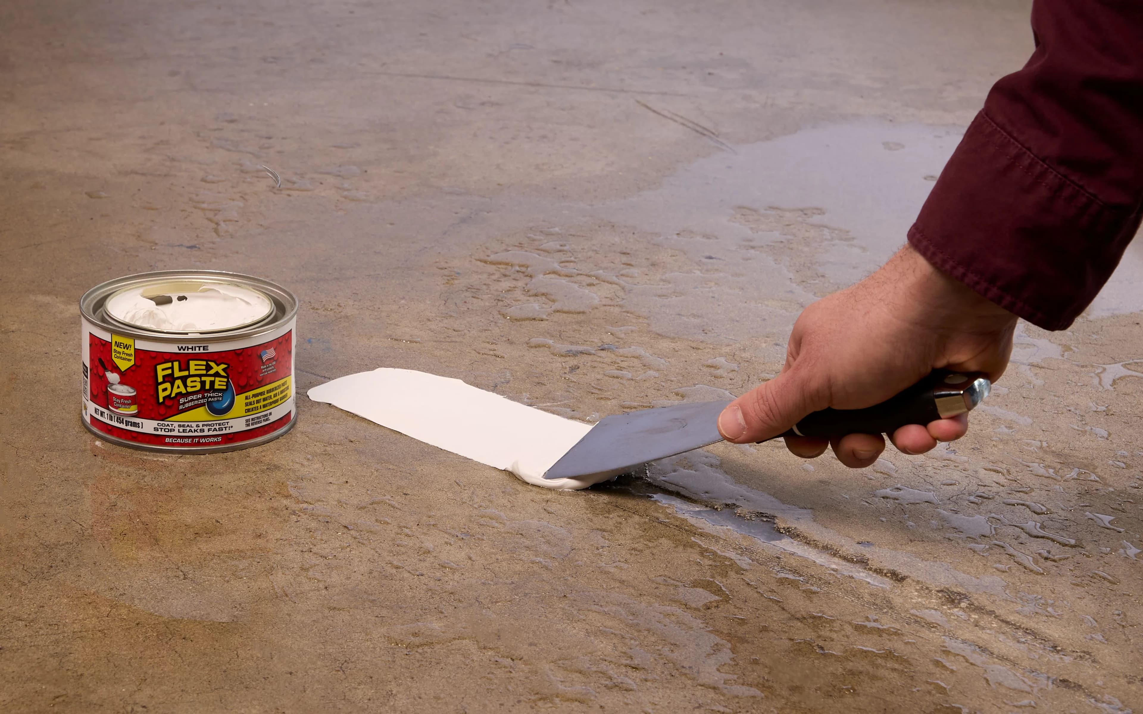 Adhesives Glues In Paint Supplies Tool Durable with Durable, Weather-Resistant, Adhesive form: White Paste Sealant - White Model 0BA7F2