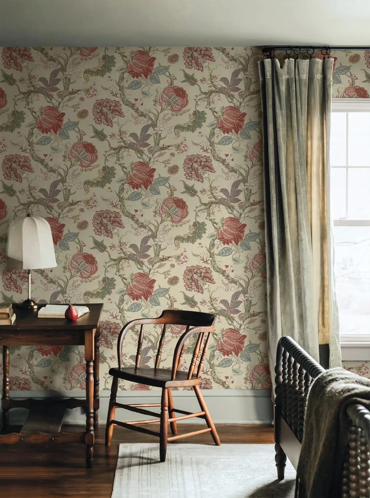 Wallpaper Versatile with Removable, 20.5 in. W x 18 ft. L Roll - Brown Non-Woven Model E7C88D