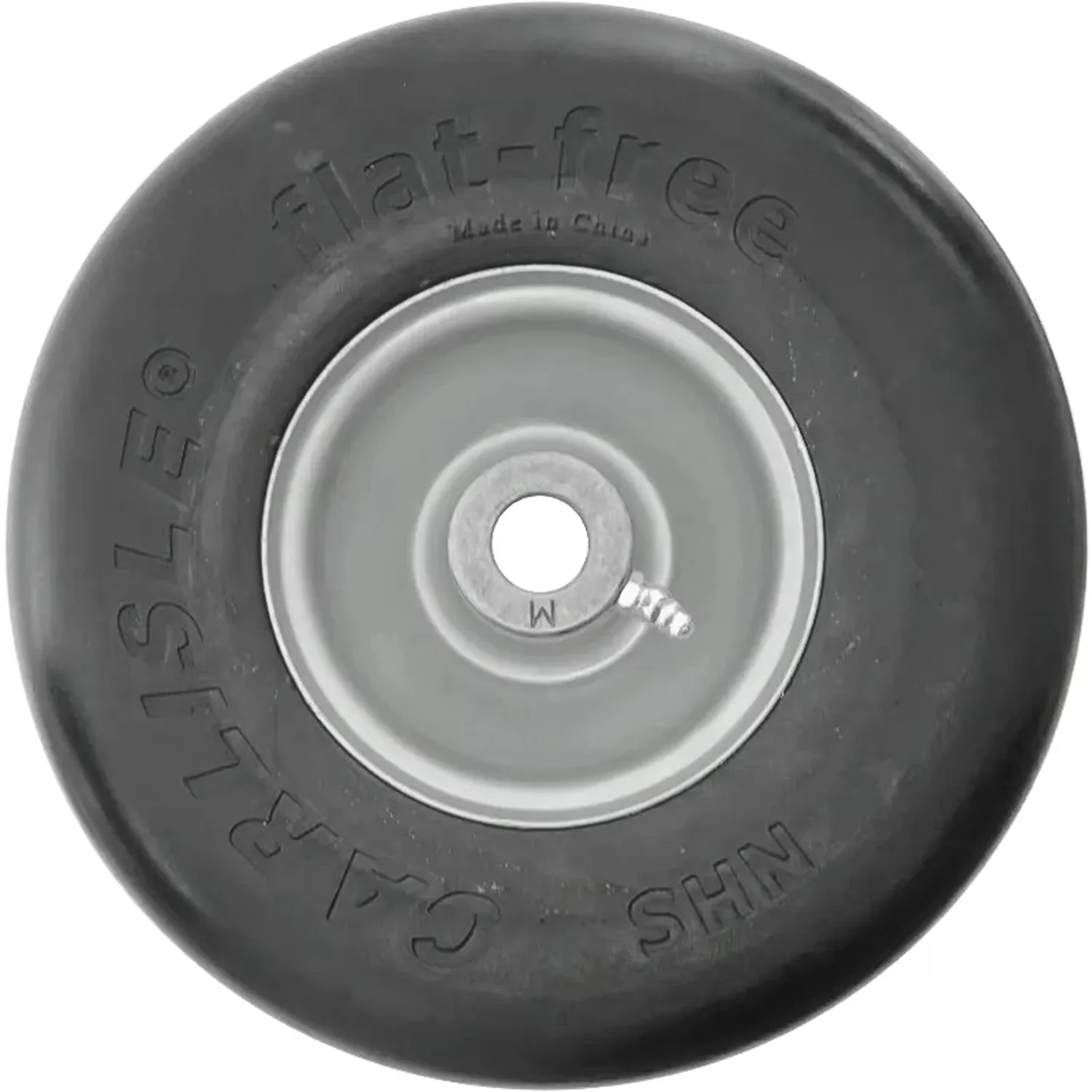 Reliable Lawn Mower Tire with All-Weather, Wet Or Dry, Flat Free 11X4.00-5 and Garden - Black Model 9843CB