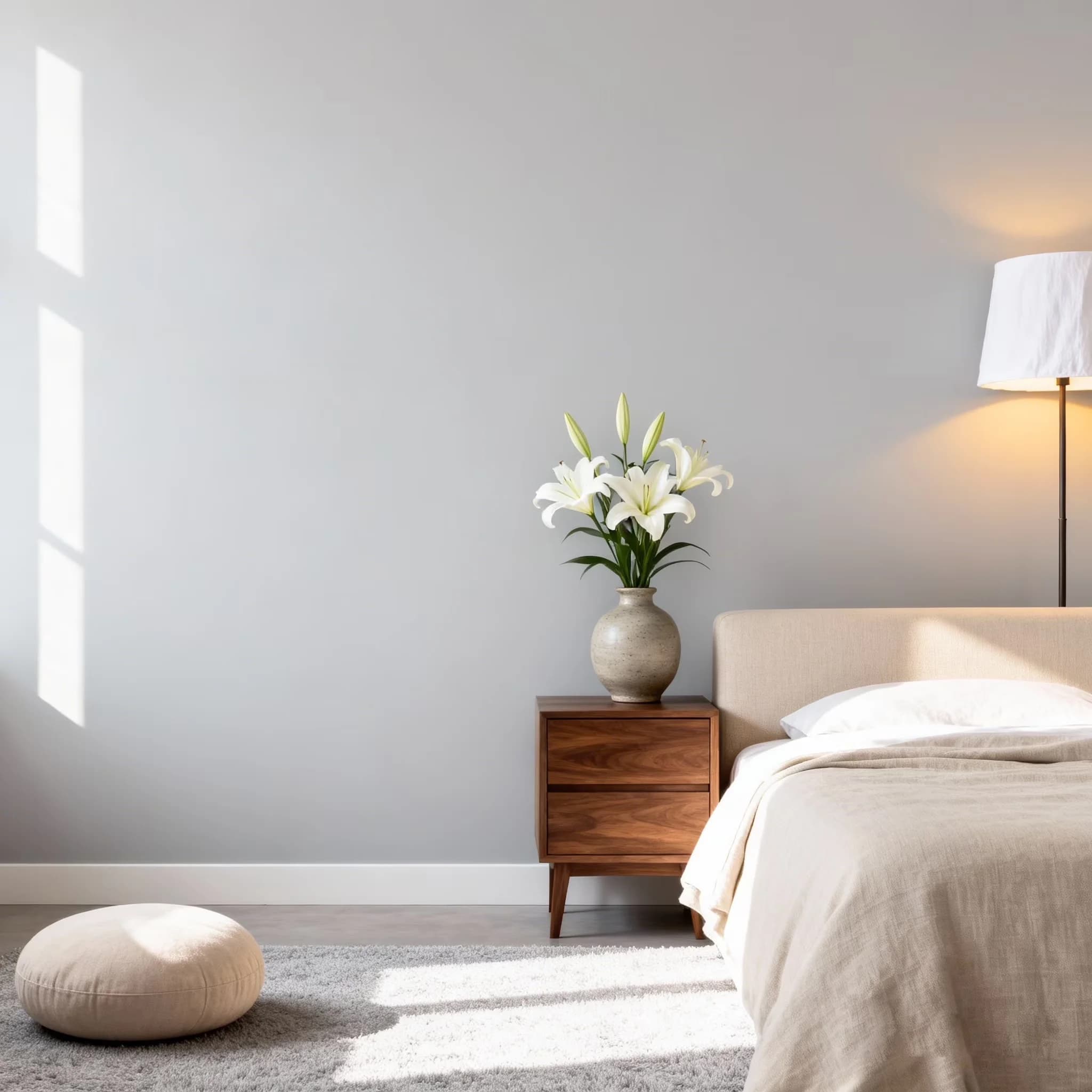 Wallpaper Professional with Removable, Easy To Clean, Waterproof - Gray High Quality Vinyl Model 1A6EA7