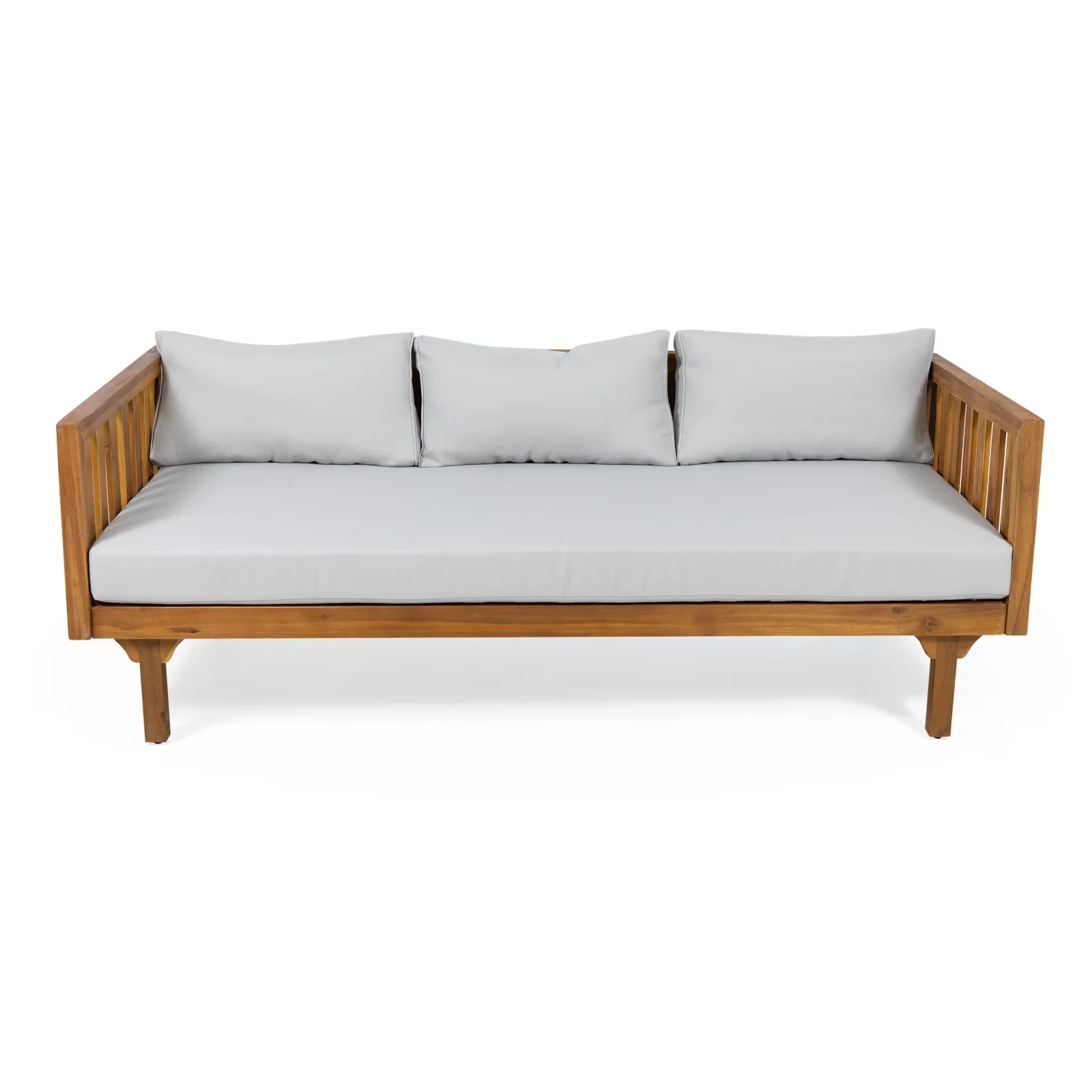 Patio Chair Durable with Water-Resistant, Cushions, Deep Seat - Acacia Model FDAEBC