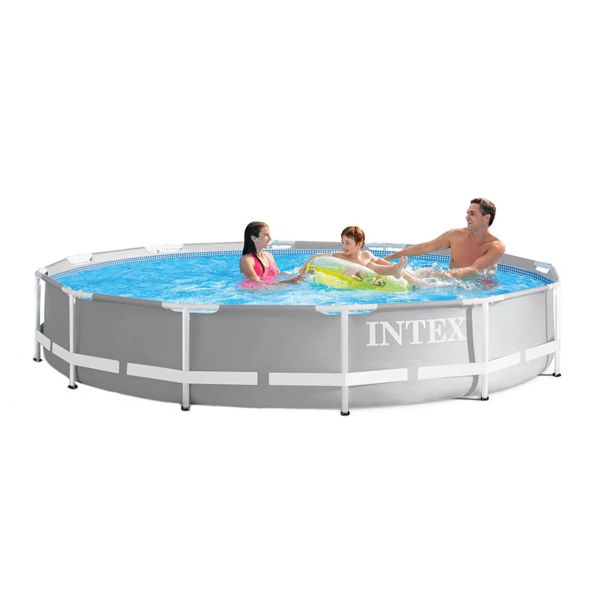 Above Ground Pool Compact with Puncture Resistant - 12ft - Compact and Portable Model AC7E31