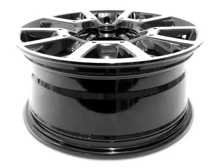 Compact Wheels And Rim with 14-day returns, Quality-controlled before shipping, Limited lifetime warranty - Black Aluminum Model FA6ED0