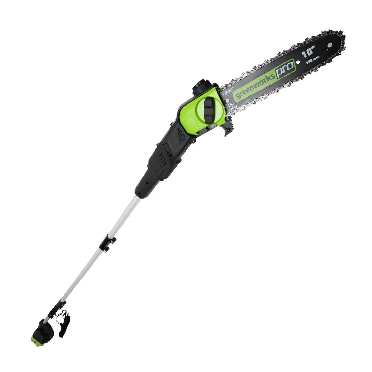 Quality Pole Saw with Battery, 80V, Replaceable Cutting Blade - Green 10 in Model 0259F6