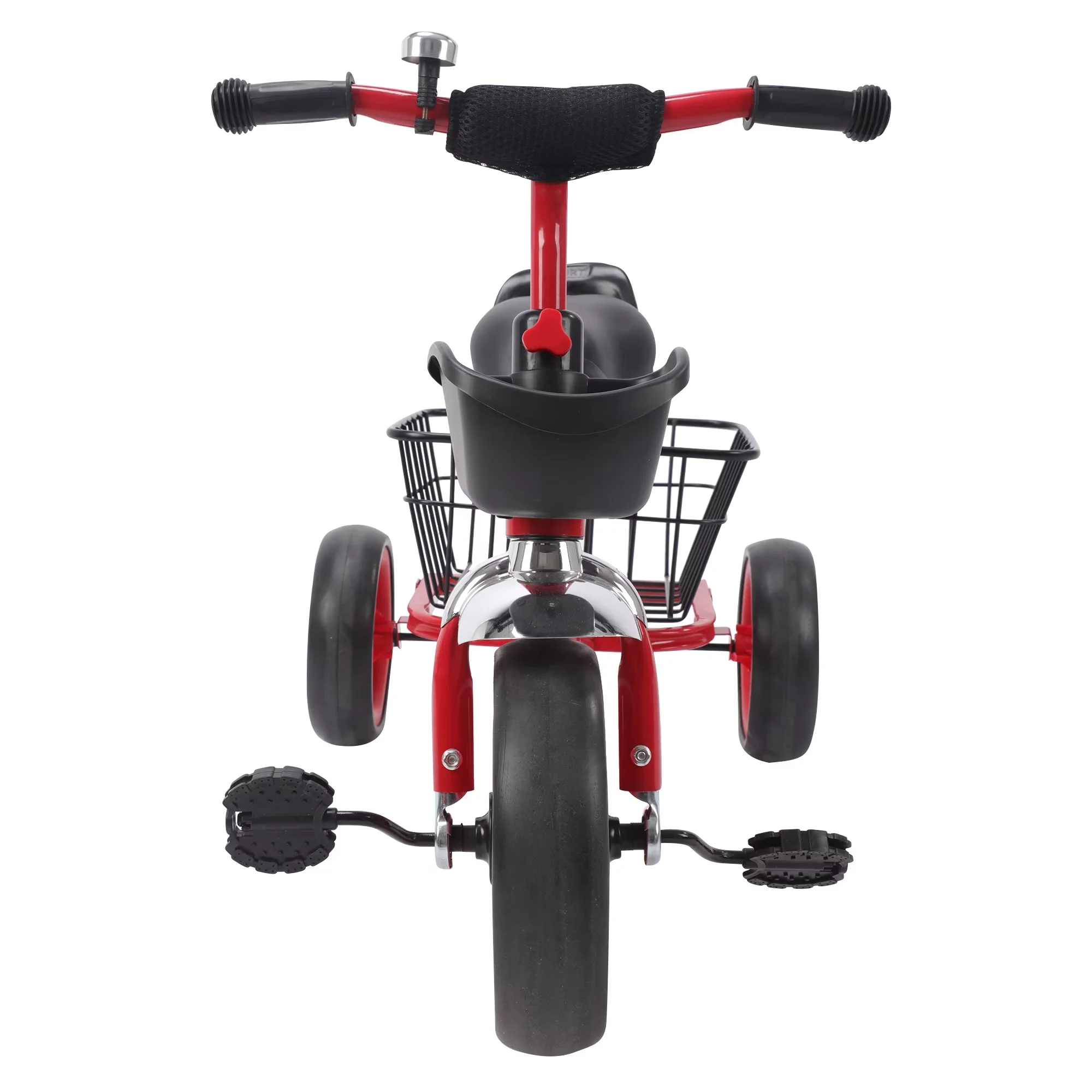 Compact Kids Bike with Tricycle - Red 2-5 - Traditional Style Model AA0B79