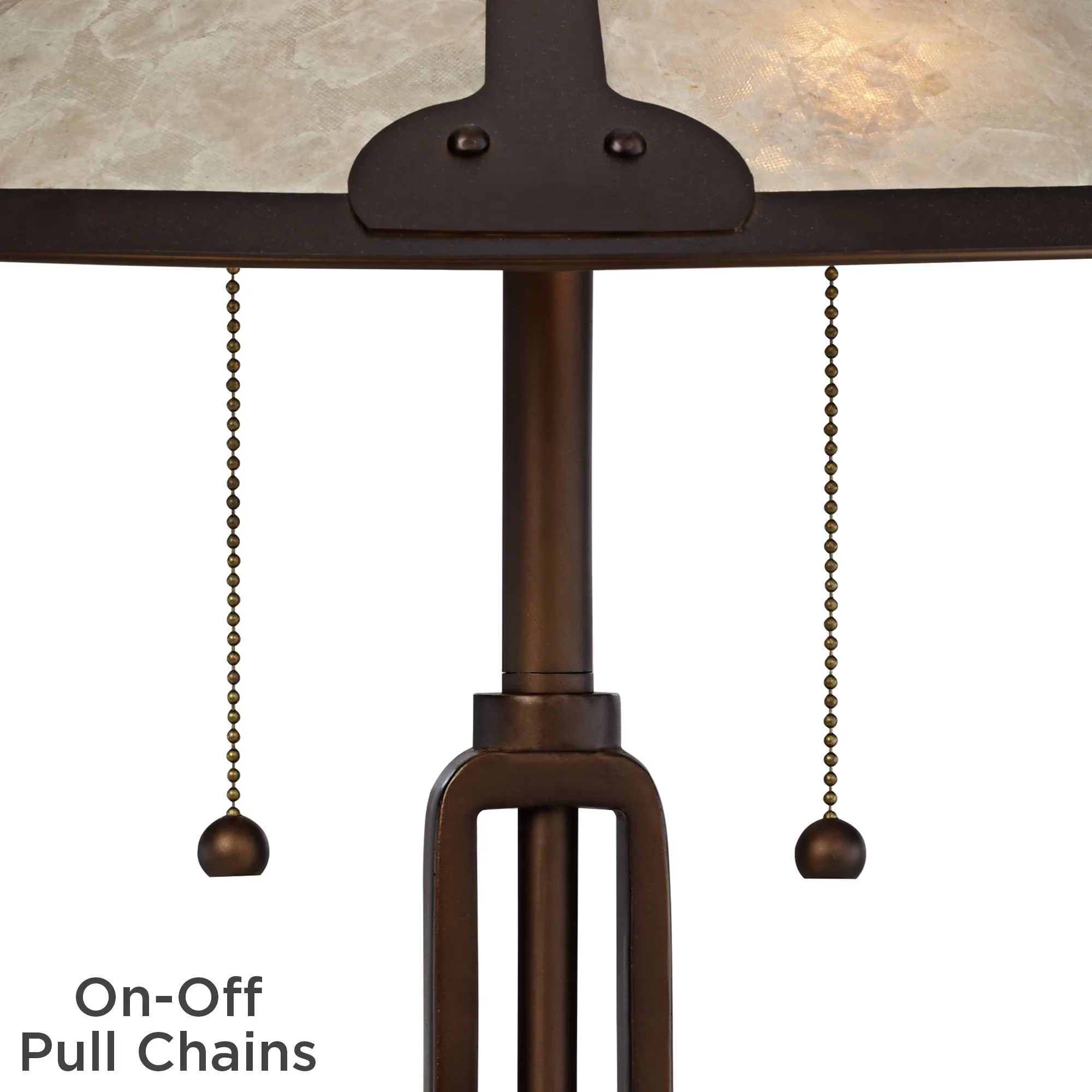 Professional Desk Lamp with Usb Port, Samuel Industrial 20" High Rubbed Bronze - Metal Brown for Living Room, Bedroom Model 0961CA