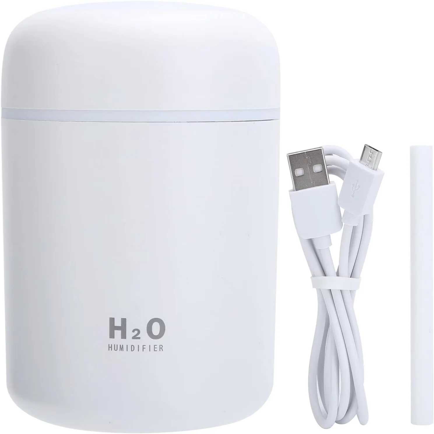 Efficient Humidifier with Automatic Moisture Control, Automatic Shut-Off - White for Car, Office Model B02DDE