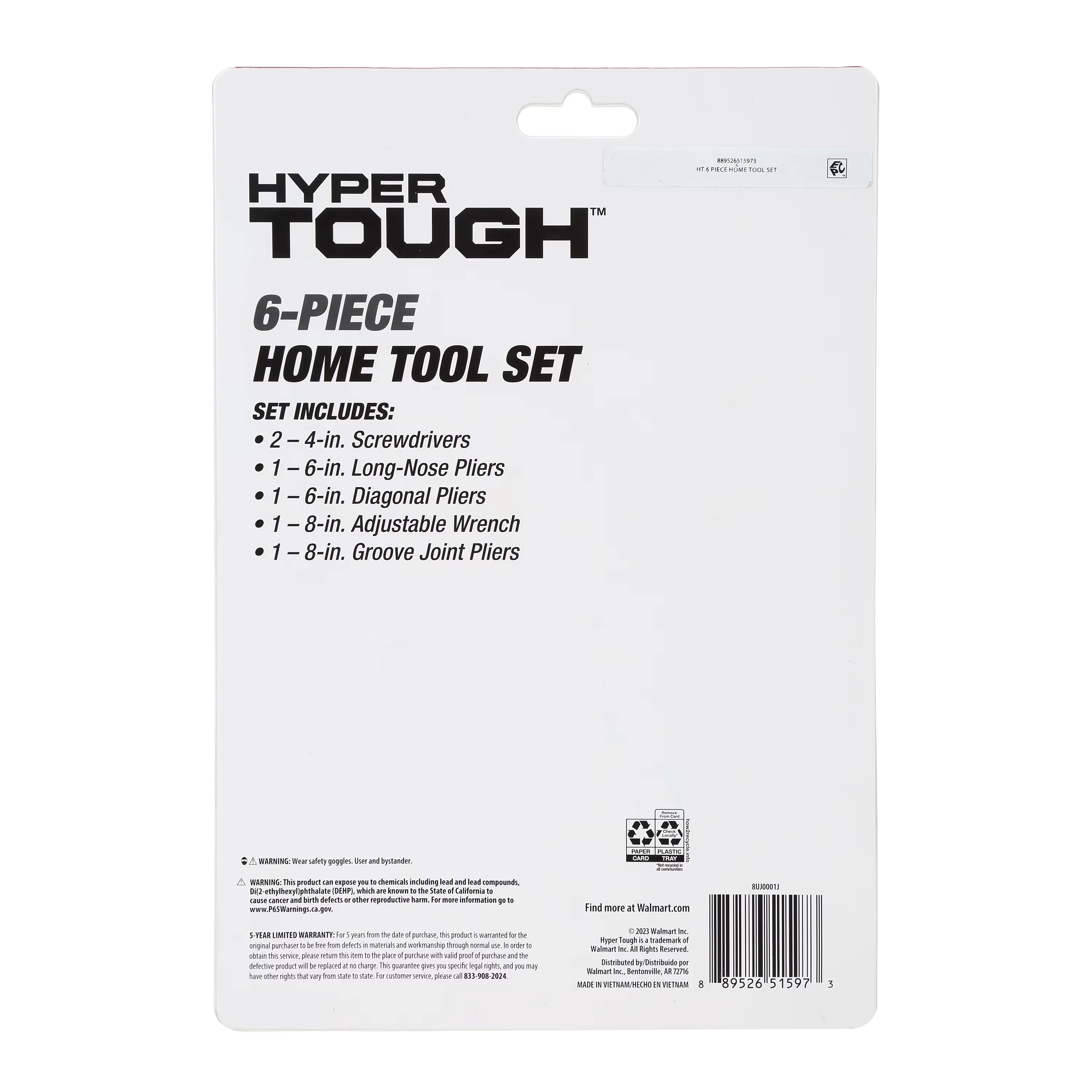 Professional Hand Tool Set with Easy Set Up, Easy Care, Easy To Operate - Model 28D0B4