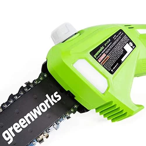Versatile Pole Saw with Battery, 24V, Blade length: 8 in - Contemporary Style Model AF1E57