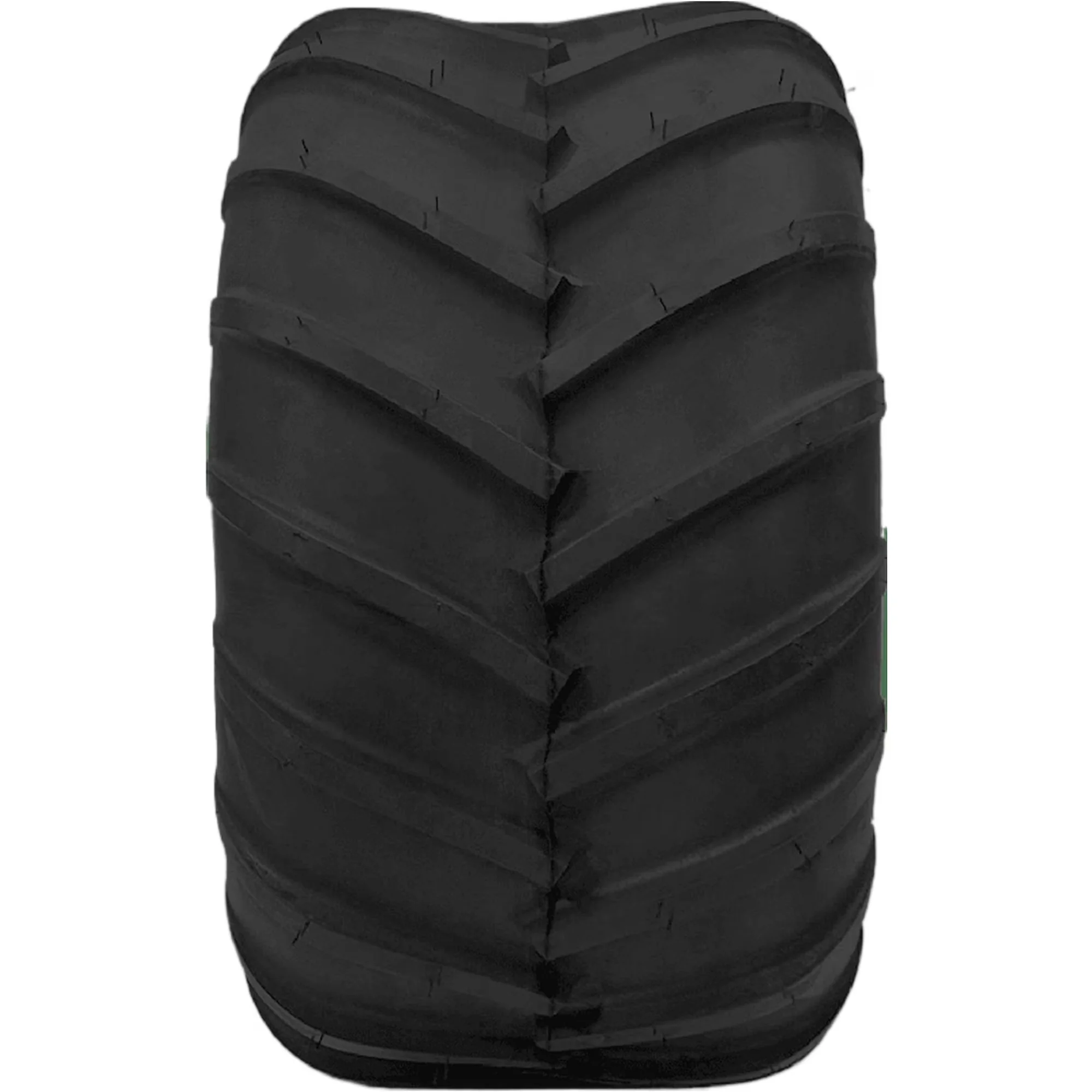 Lawn Mower Tire Reliable with Fits Multiple Makes And Models, Innovative chevron tread pattern - Black Model AFB5B4