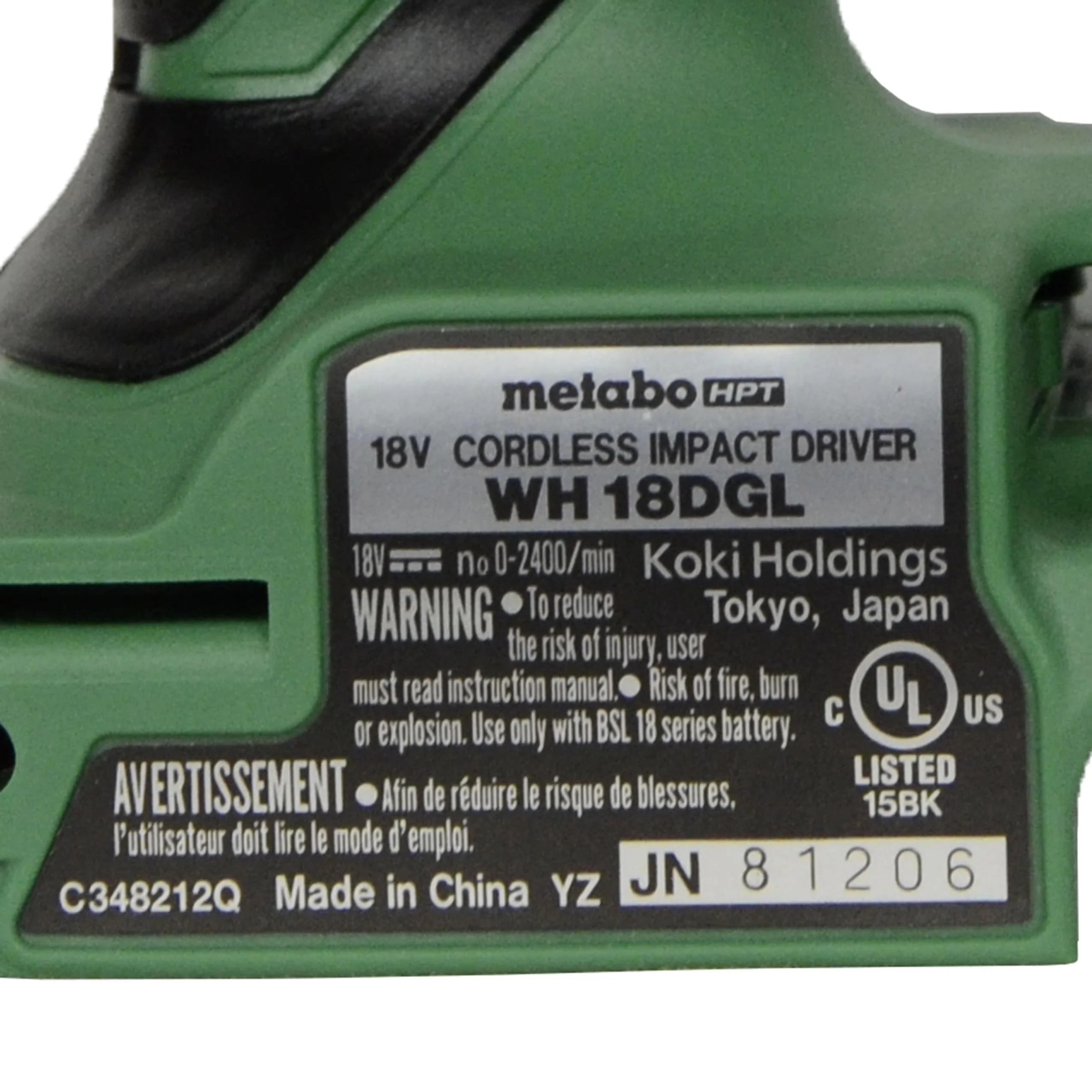Efficient Drills Driver with Battery, Ergonomic Design, Li-Ion Compact Cordless Impact - Green, Black Model 6CEA60