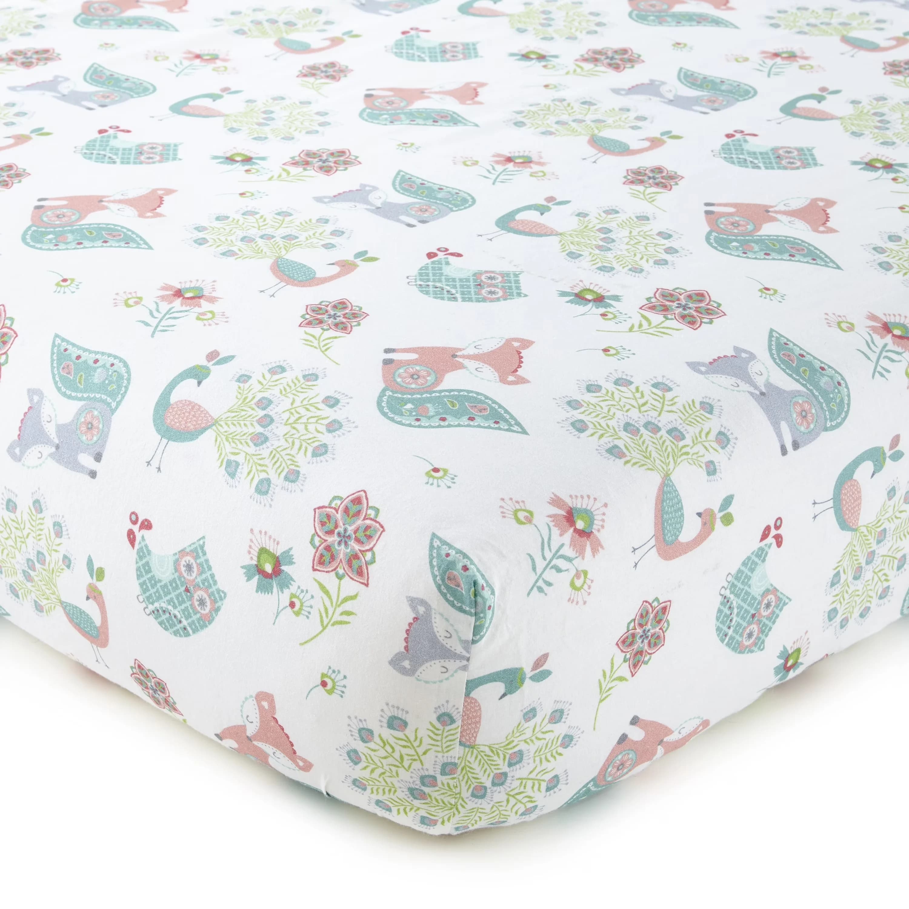 Lamp Reliable with Modern, Hypoallergenic, Fiona 5 Piece Crib Bedding Set - Model 82EE5F