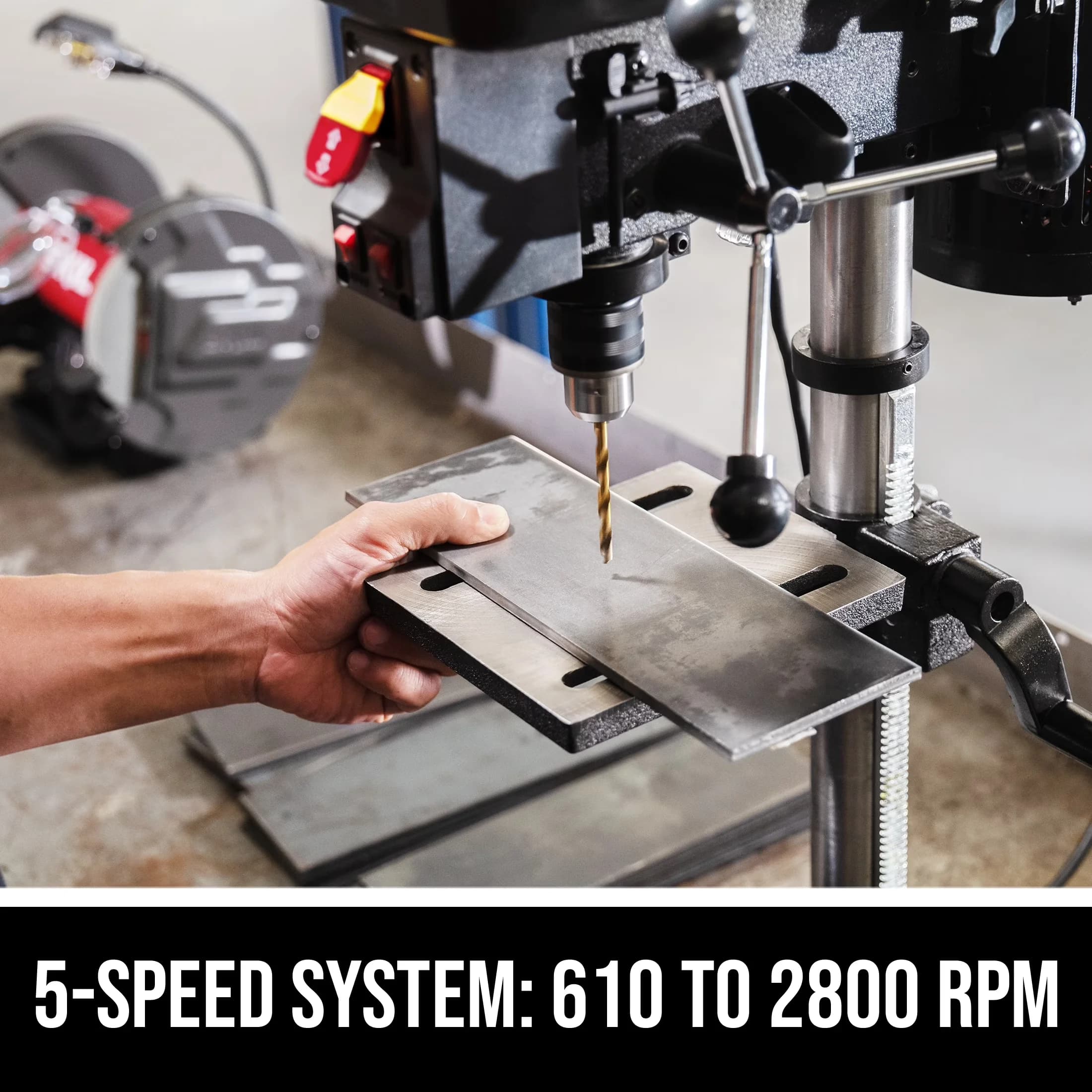 Woodworking Sleek with LED, Easy Installation, Laser & LED Light - Red Model C6C50D