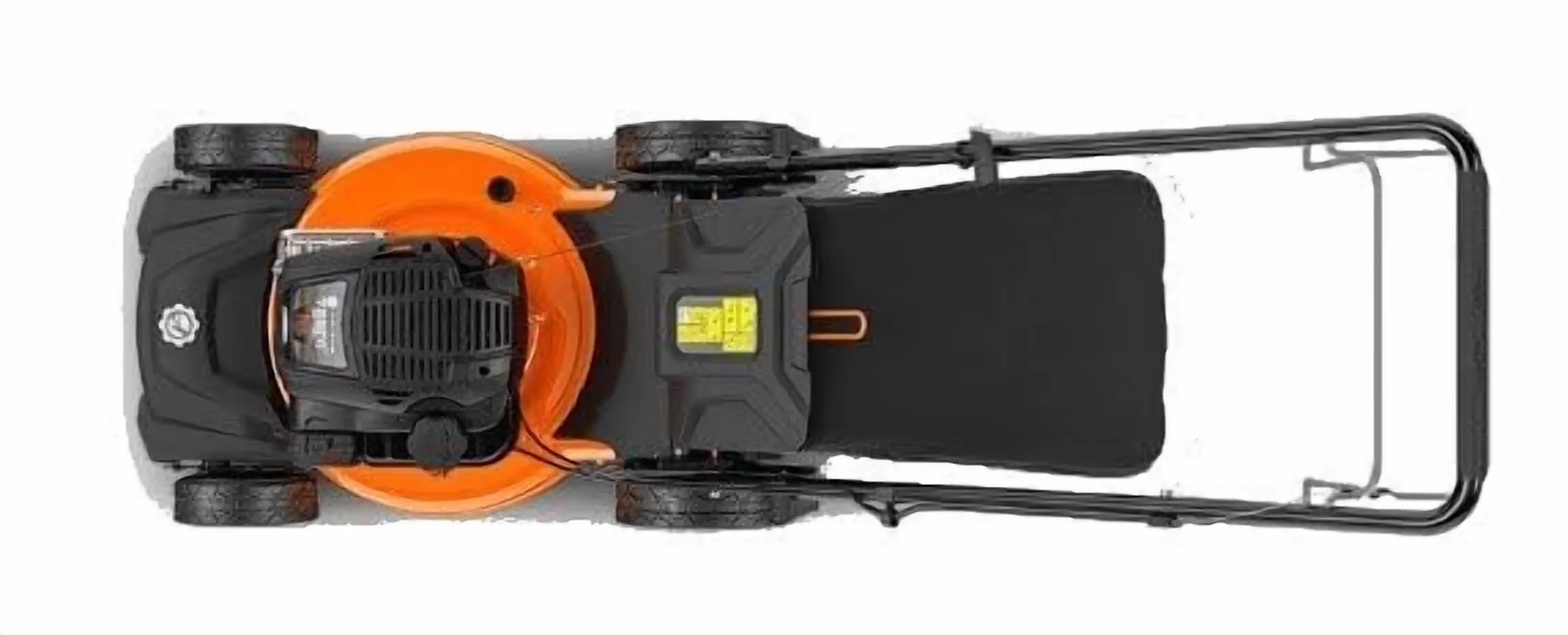 Push Mower Modern with Mulching - Orange Razor - Residential Grade Model 6A456F