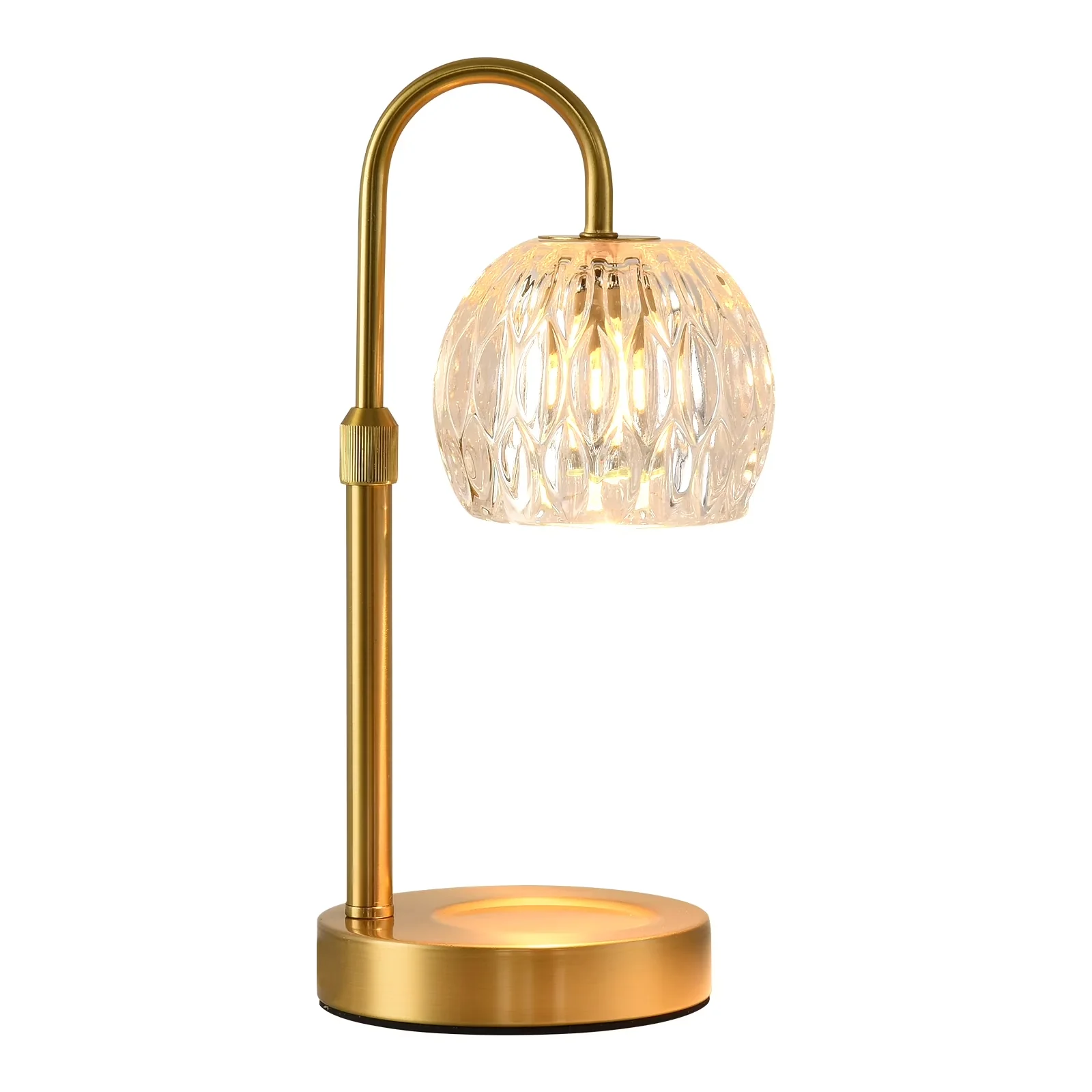 Table Lamp Essential with Modern, Dimmable, Candle Warmer - Metal Gold Model 187248