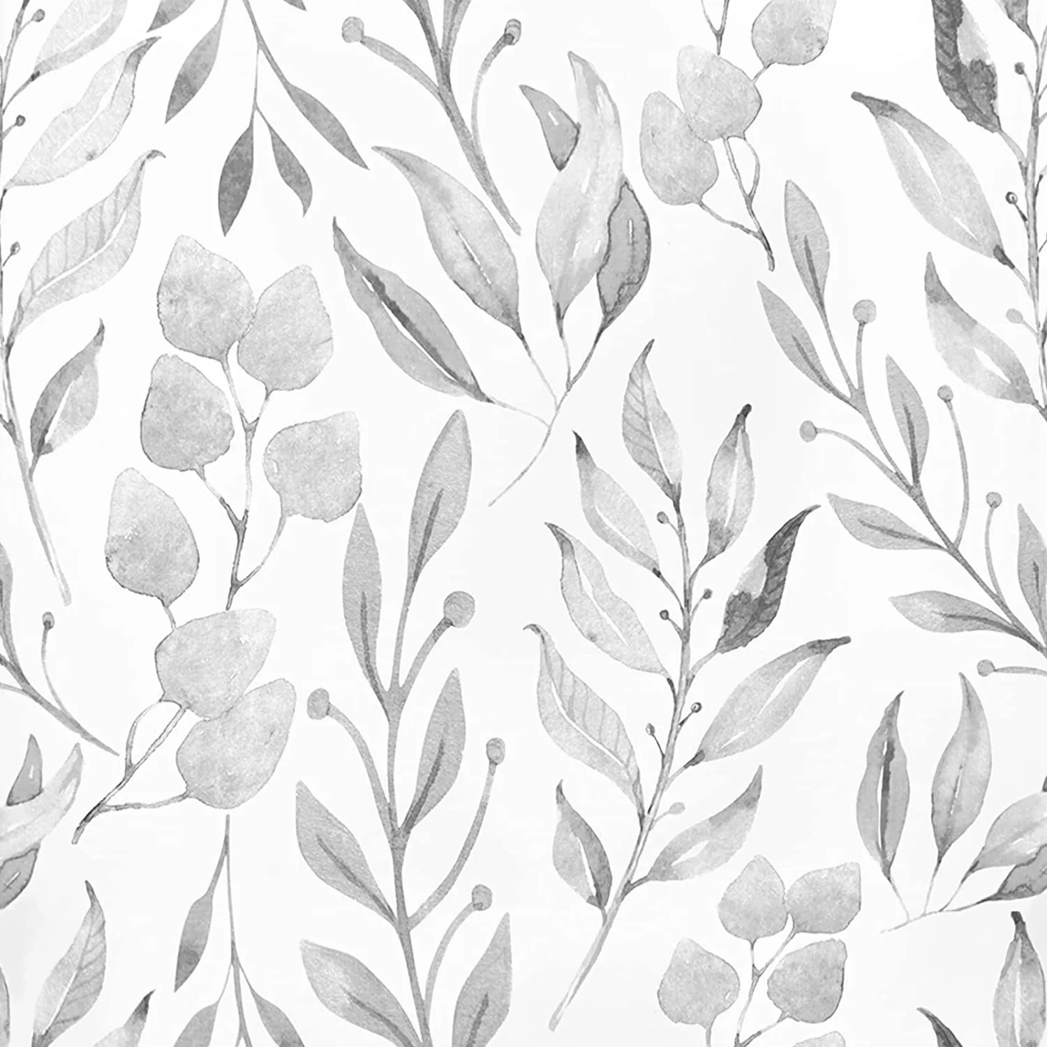 Classic Wallpaper with Waterproof, Safe To Use, 17.7 in x32.8 ft - Vinyl White Model 0FA67C