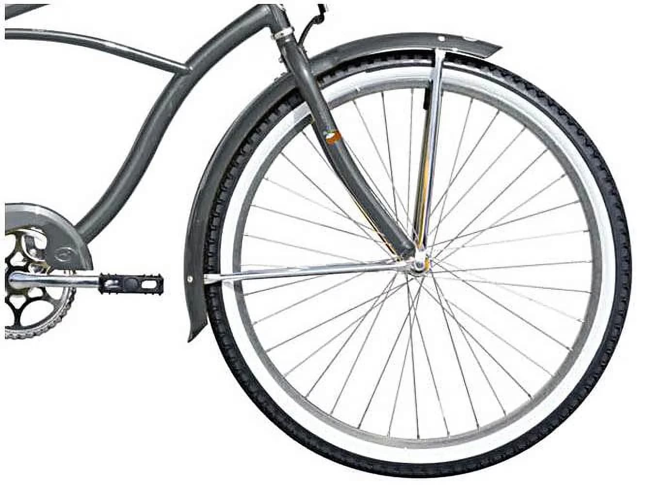 Cruiser Bike Sleek - Black 36H - Commercial Quality Model 56D472
