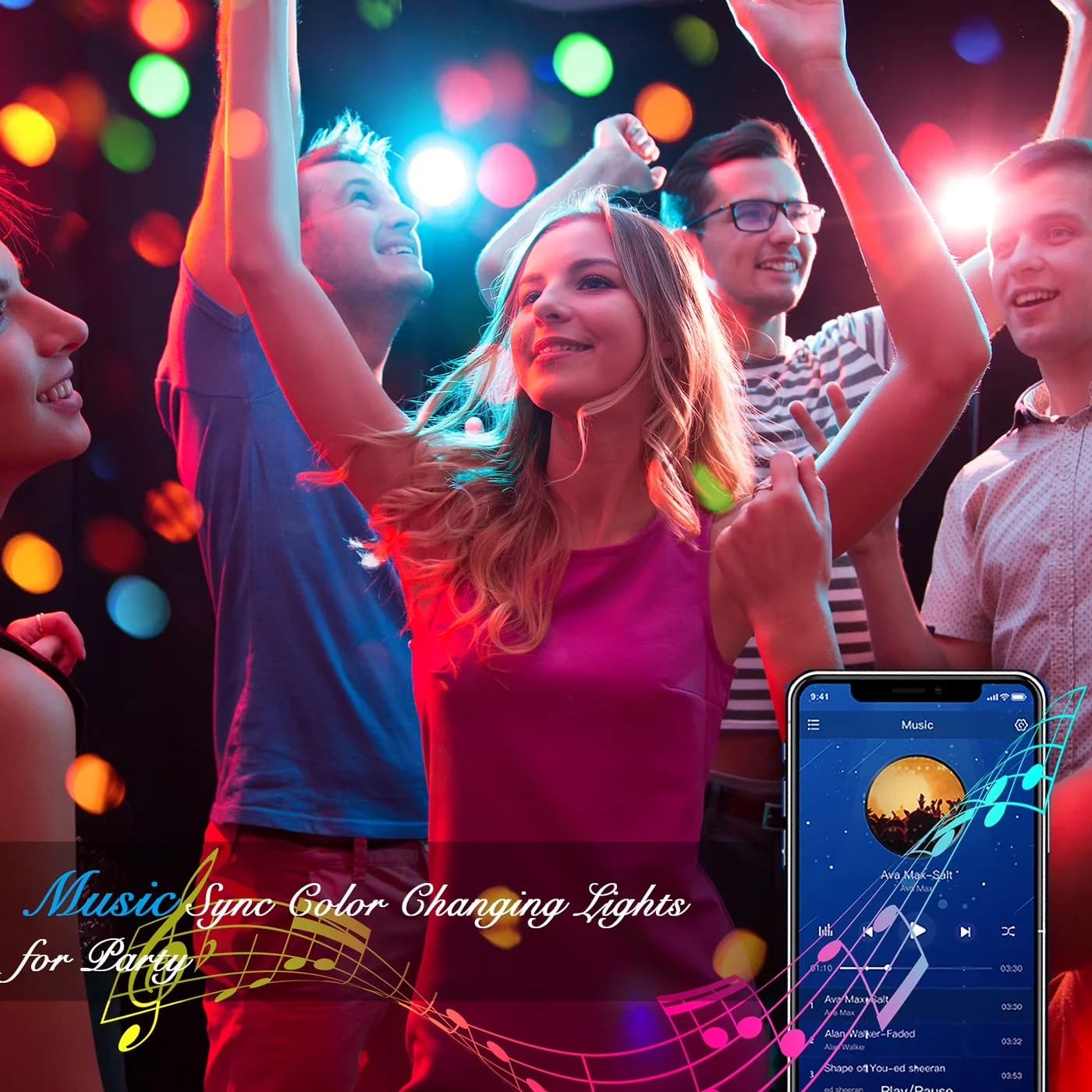 Novelty Light Innovative with LED, Remote Controlled - Multicolor, Red, Green Model 3FC0C8