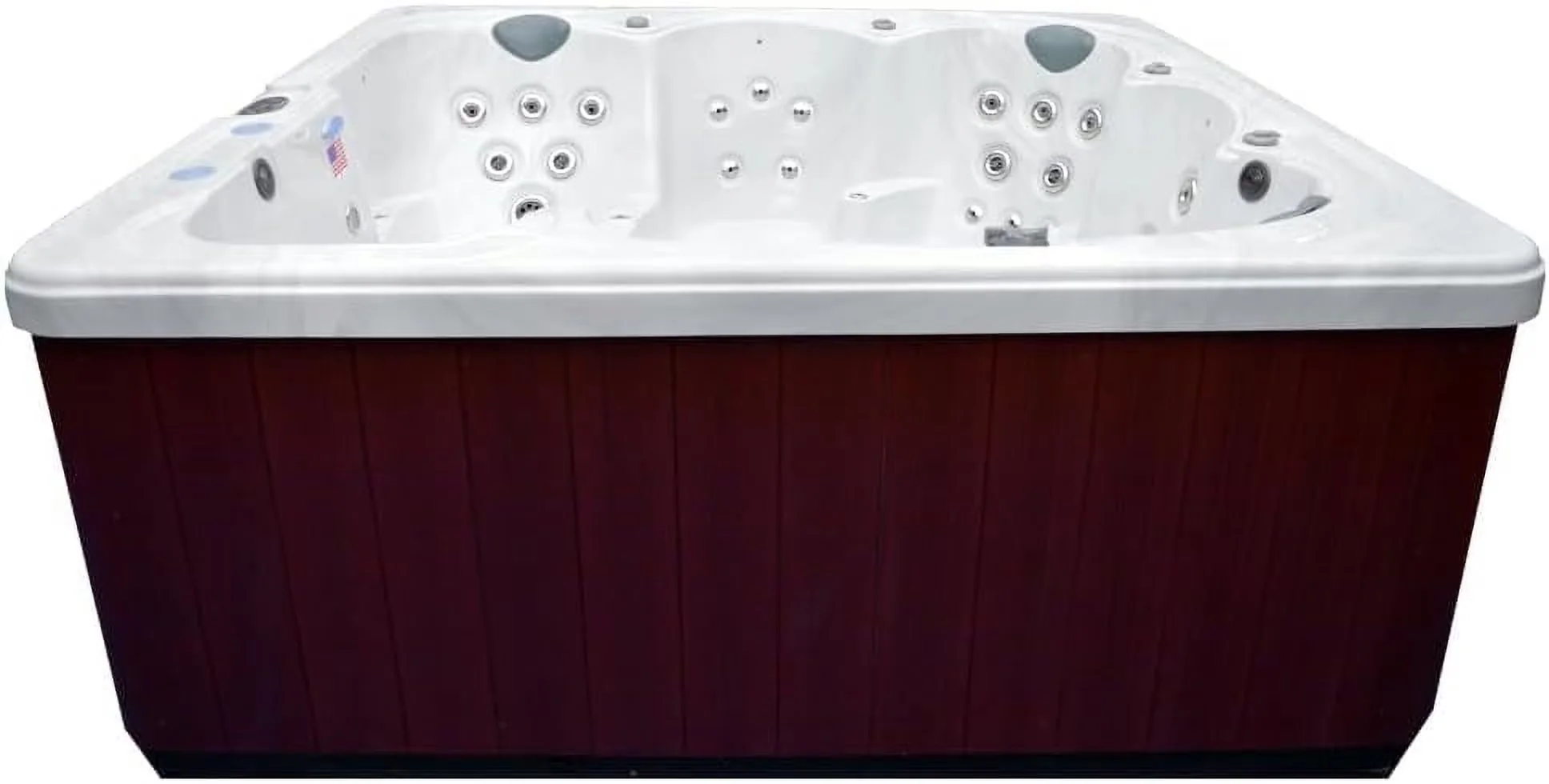 Quality Hot Tub with Insulated, Ideal - White HG90 - Low Maintenance Model 6882E6