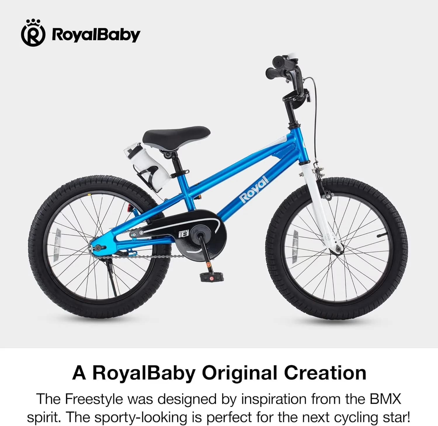Reliable Kids Bike with Adjustable Seat, Adjustable Handlebar Height, Components tailored for kids: - Blue Model A0406B