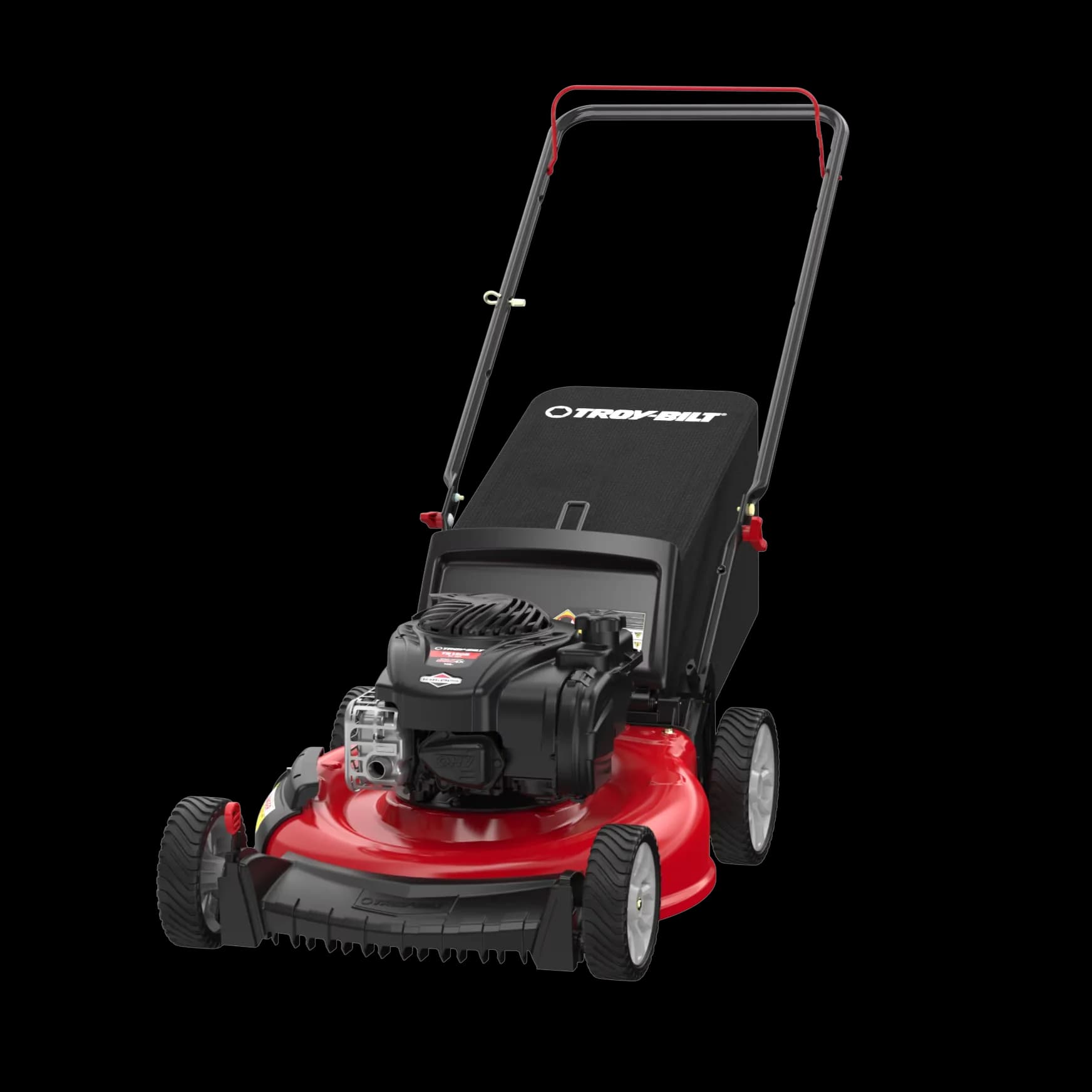 Compact Push Mower with Mulching, Adjustable Cutting Height, TB120 - Black Model 29B8EC